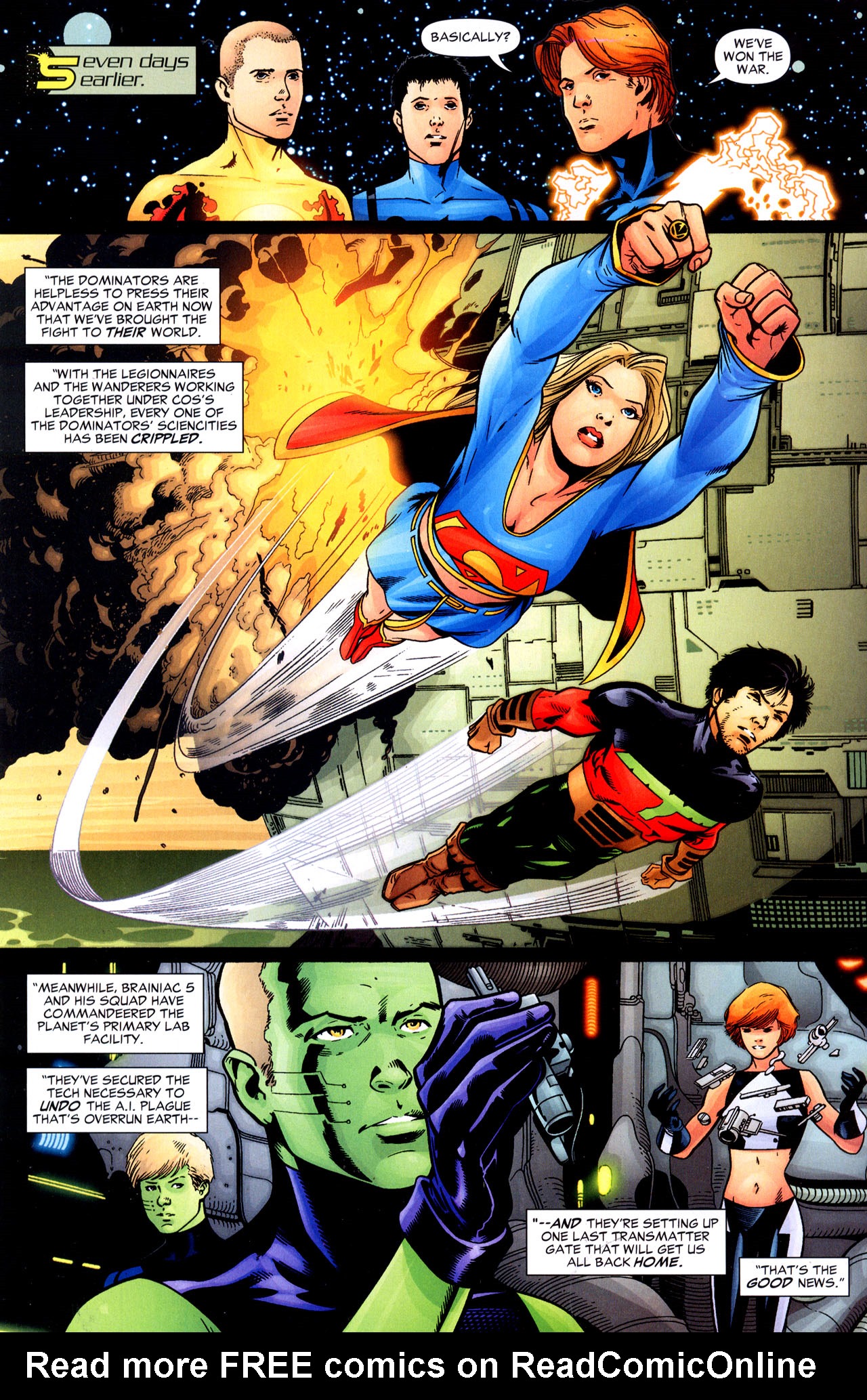 Read online Supergirl and the Legion of Super-Heroes comic -  Issue #30 - 3