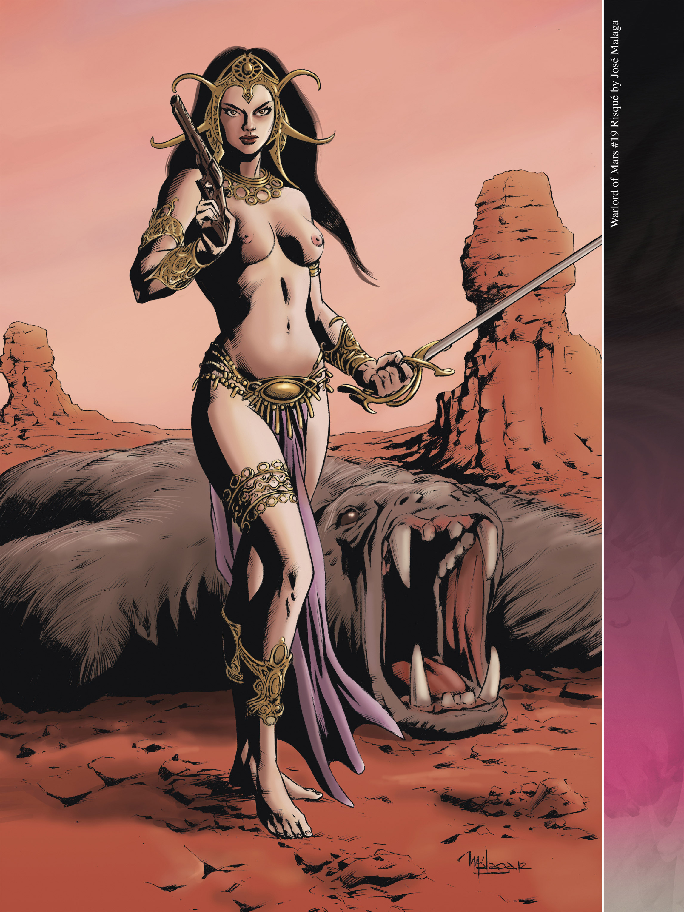 Read online The Art of Dejah Thoris and the Worlds of Mars comic -  Issue # TPB 1 (Part 3) - 8