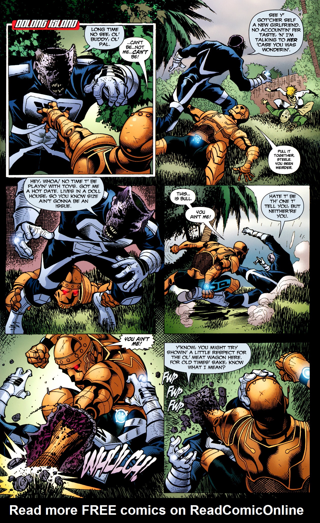 Read online Doom Patrol (2009) comic -  Issue #5 - 2