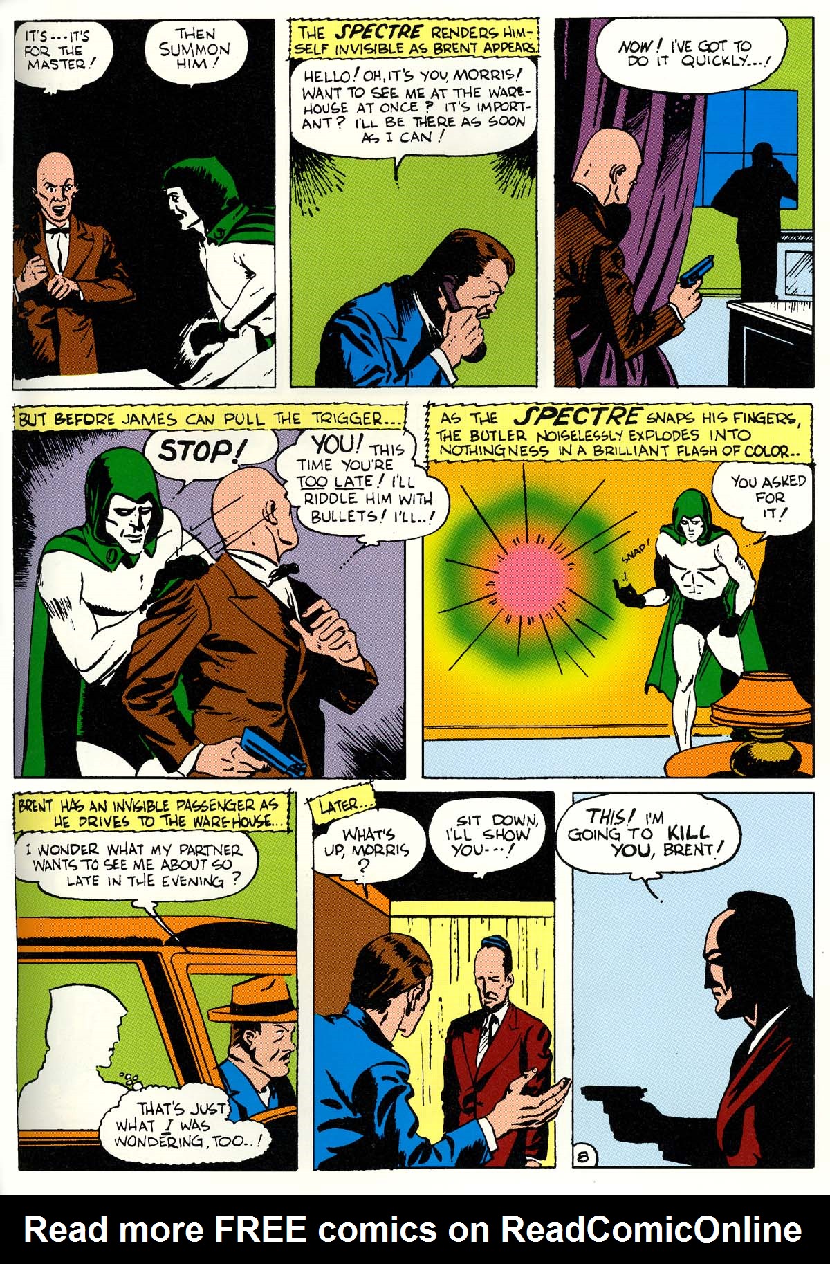 Read online Golden Age Spectre Archives comic -  Issue # TPB (Part 1) - 86