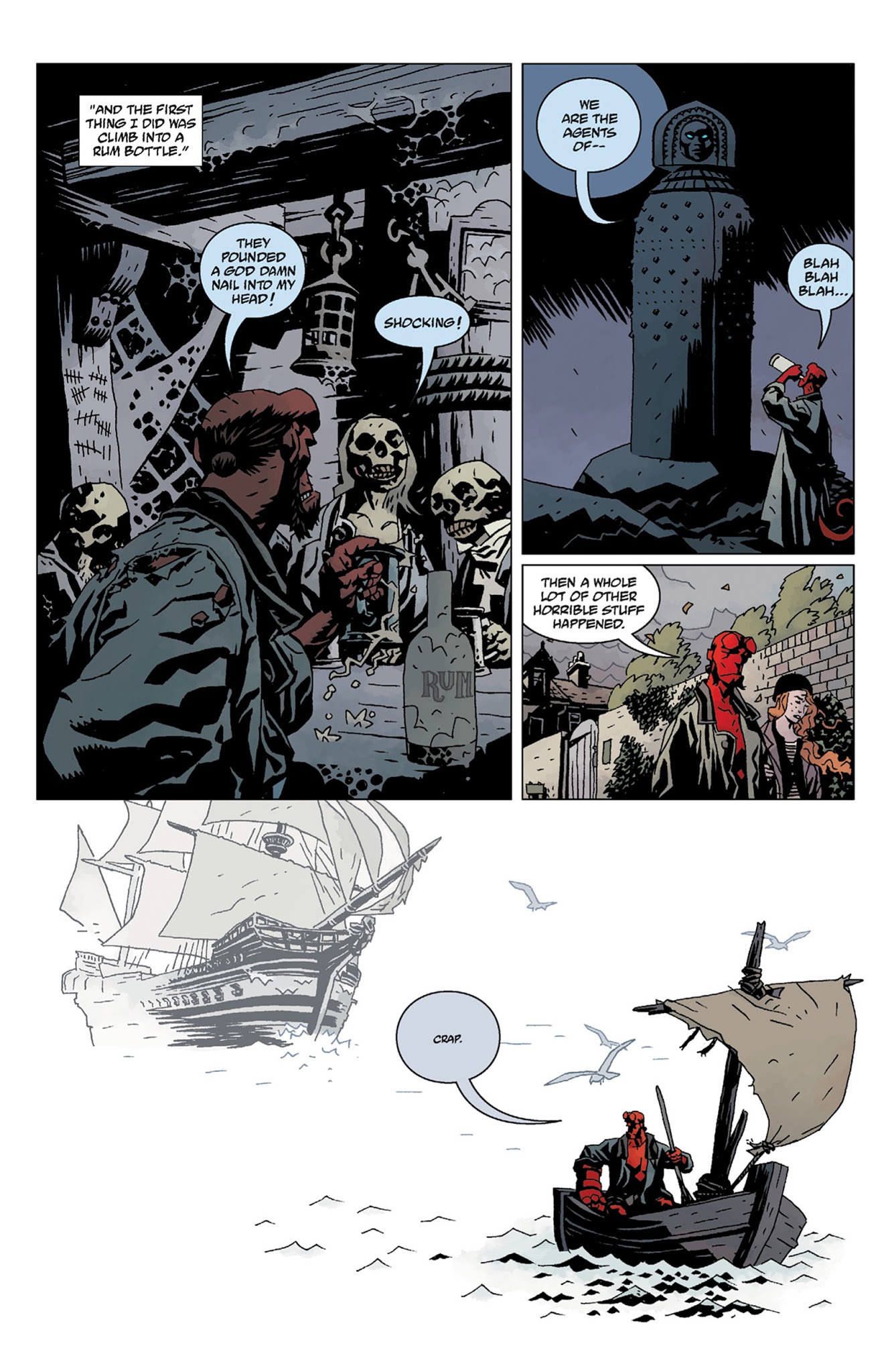 Read online Hellboy: The Storm And The Fury comic -  Issue # TPB - 17