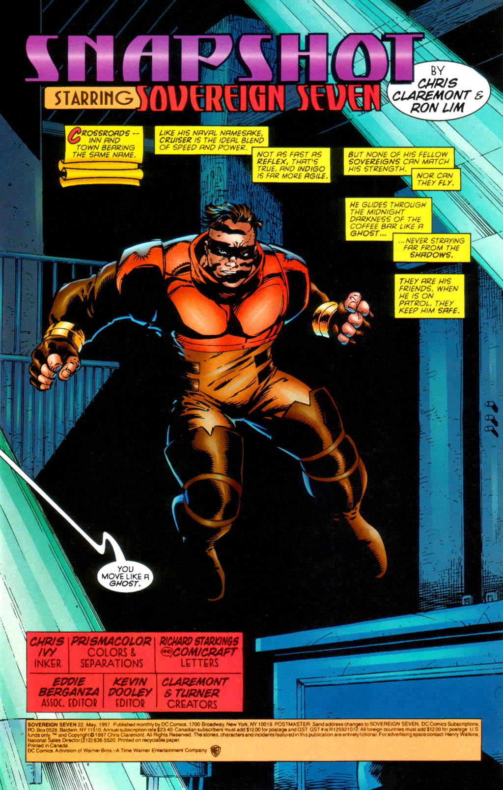 Read online Sovereign Seven comic -  Issue #22 - 2