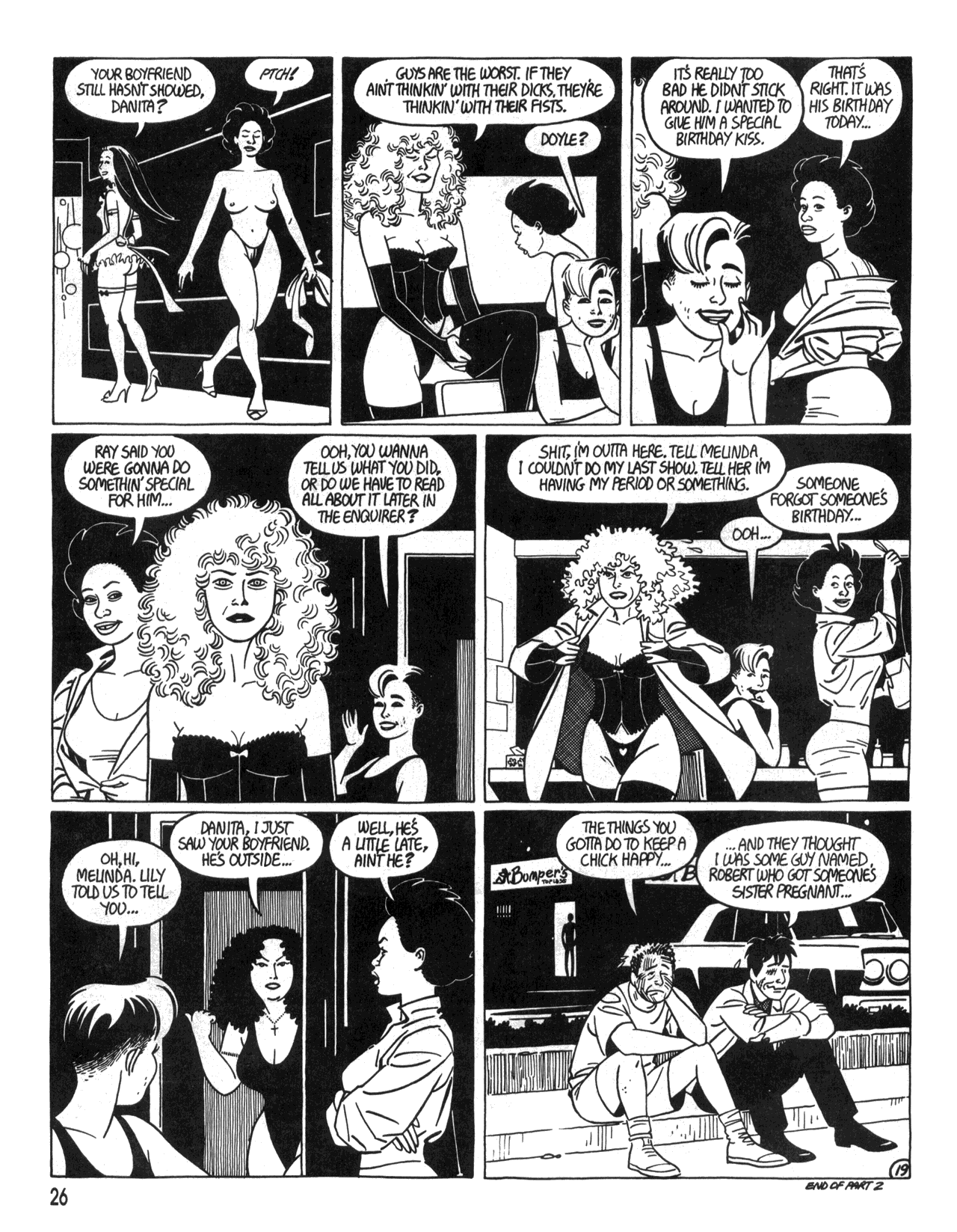 Read online Love and Rockets (1982) comic -  Issue #34 - 28