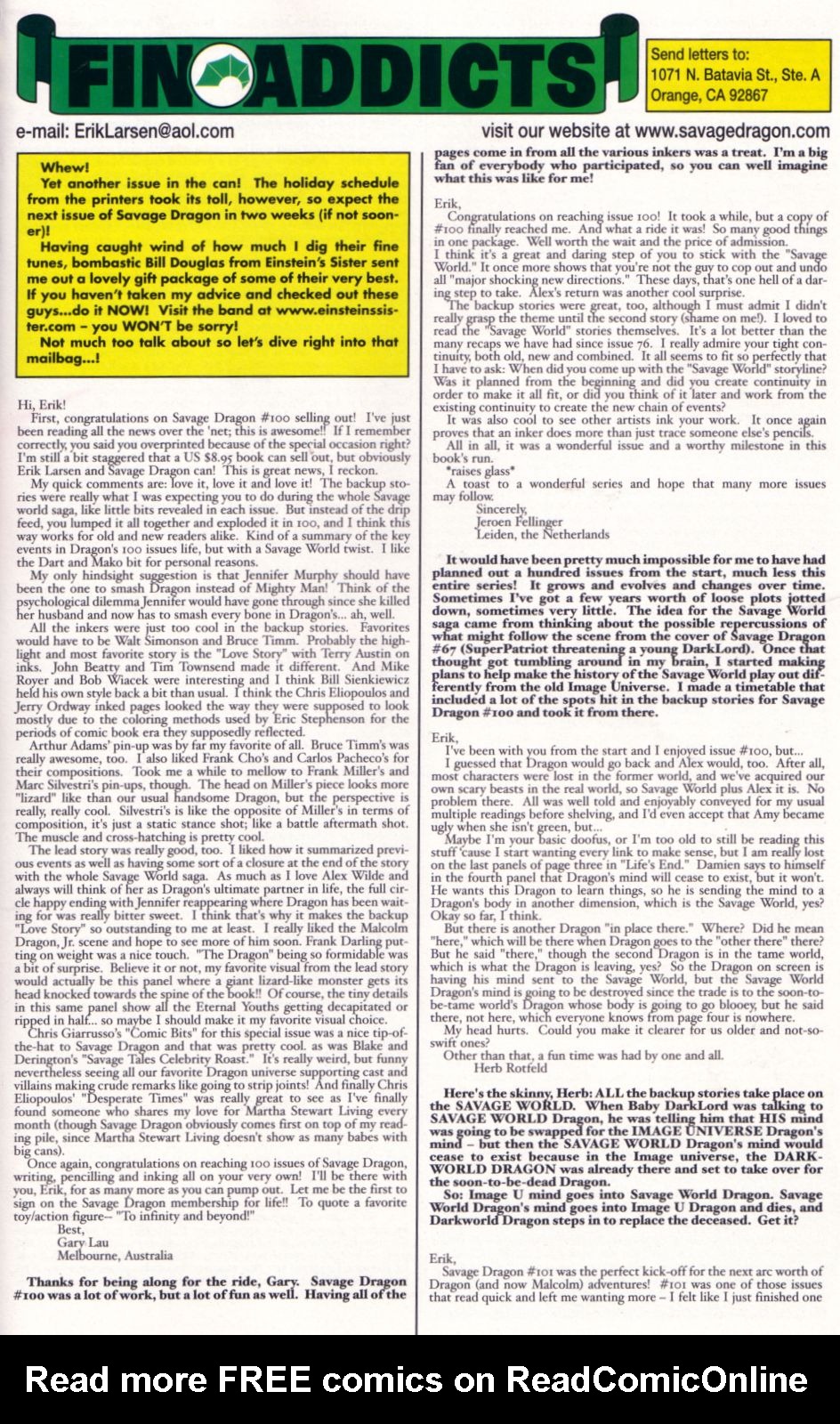Read online The Savage Dragon (1993) comic -  Issue #103 - 26