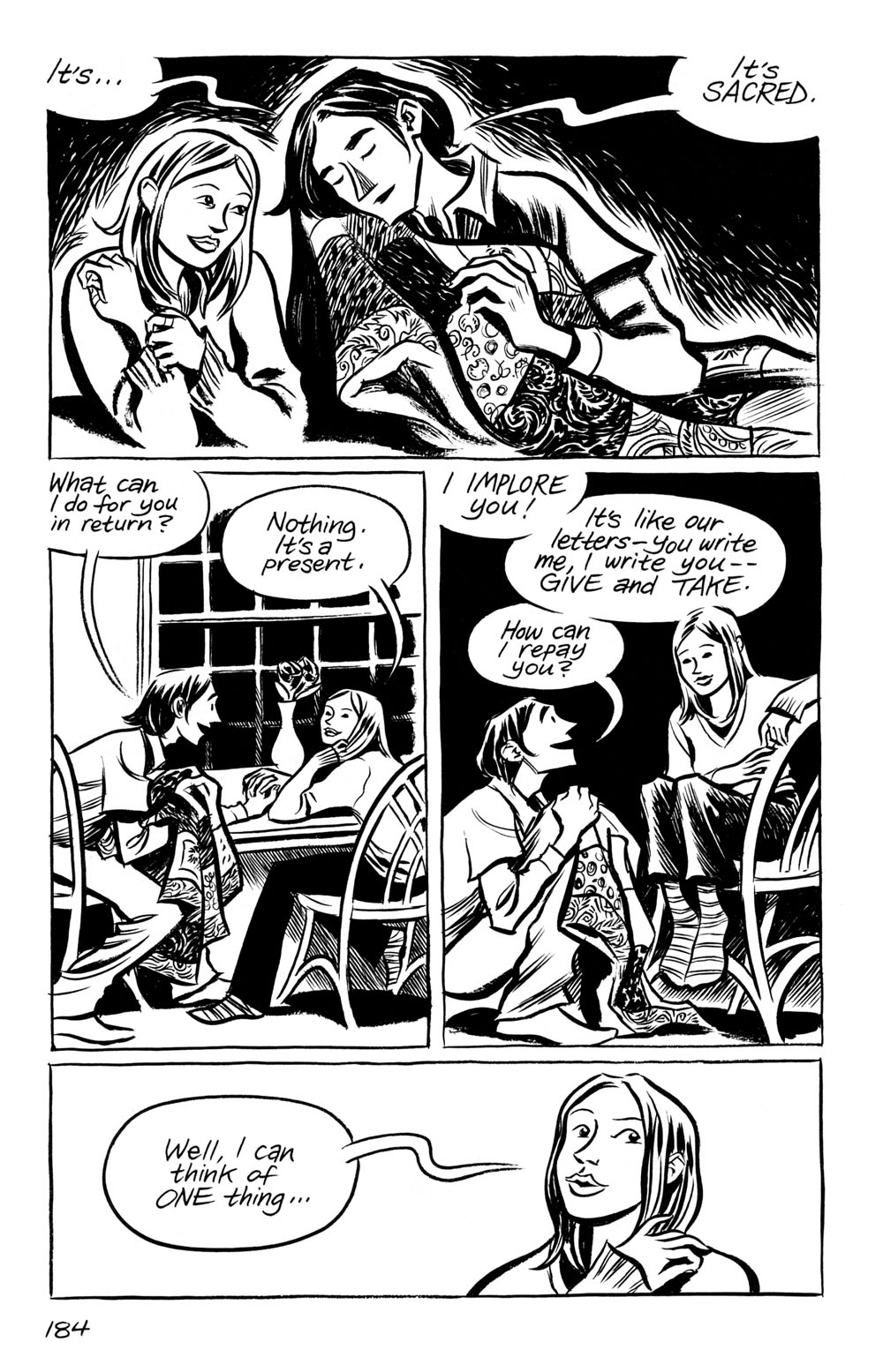 Read online Blankets comic -  Issue #1 - 182