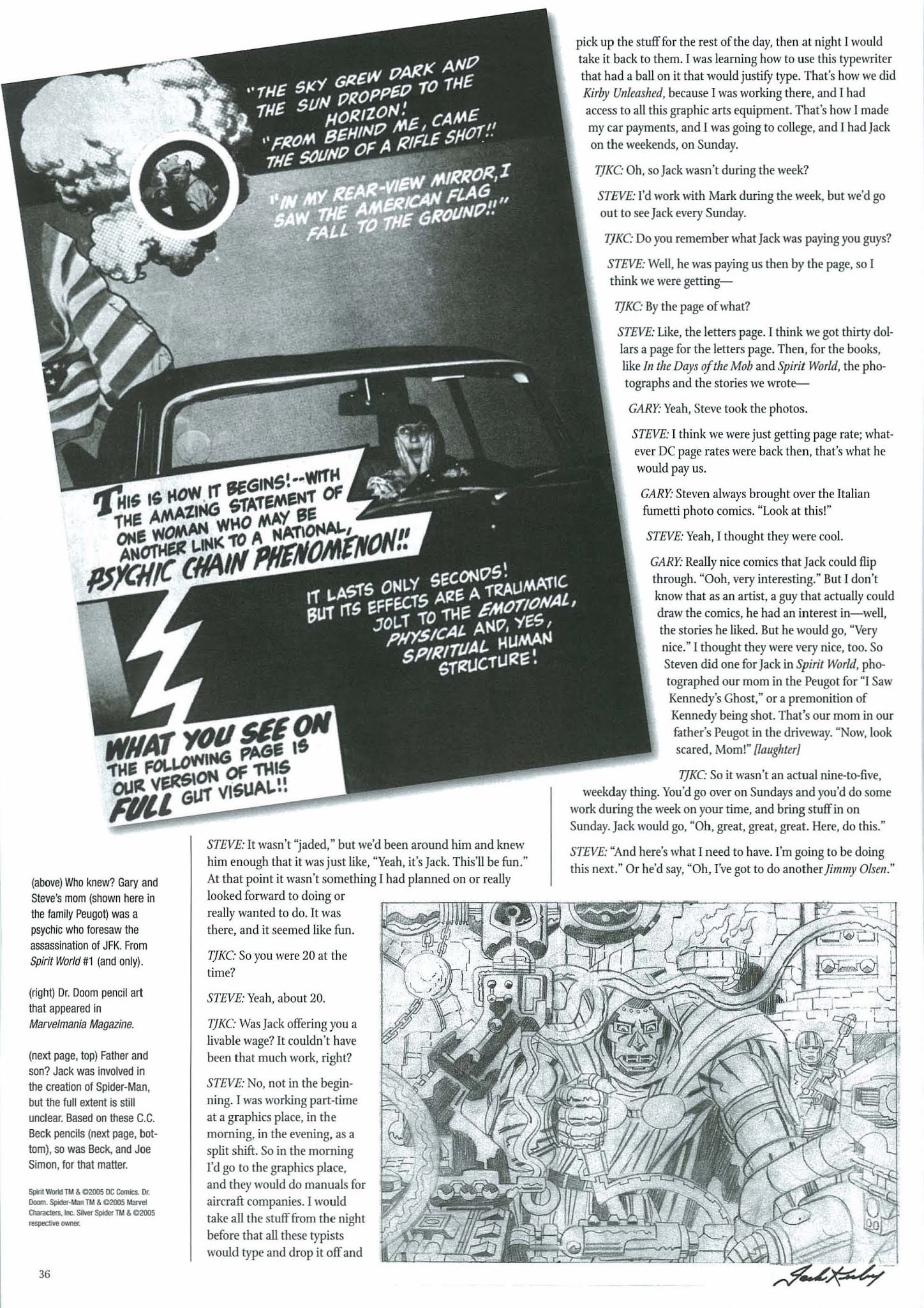 Read online The Jack Kirby Collector comic -  Issue #43 - 38