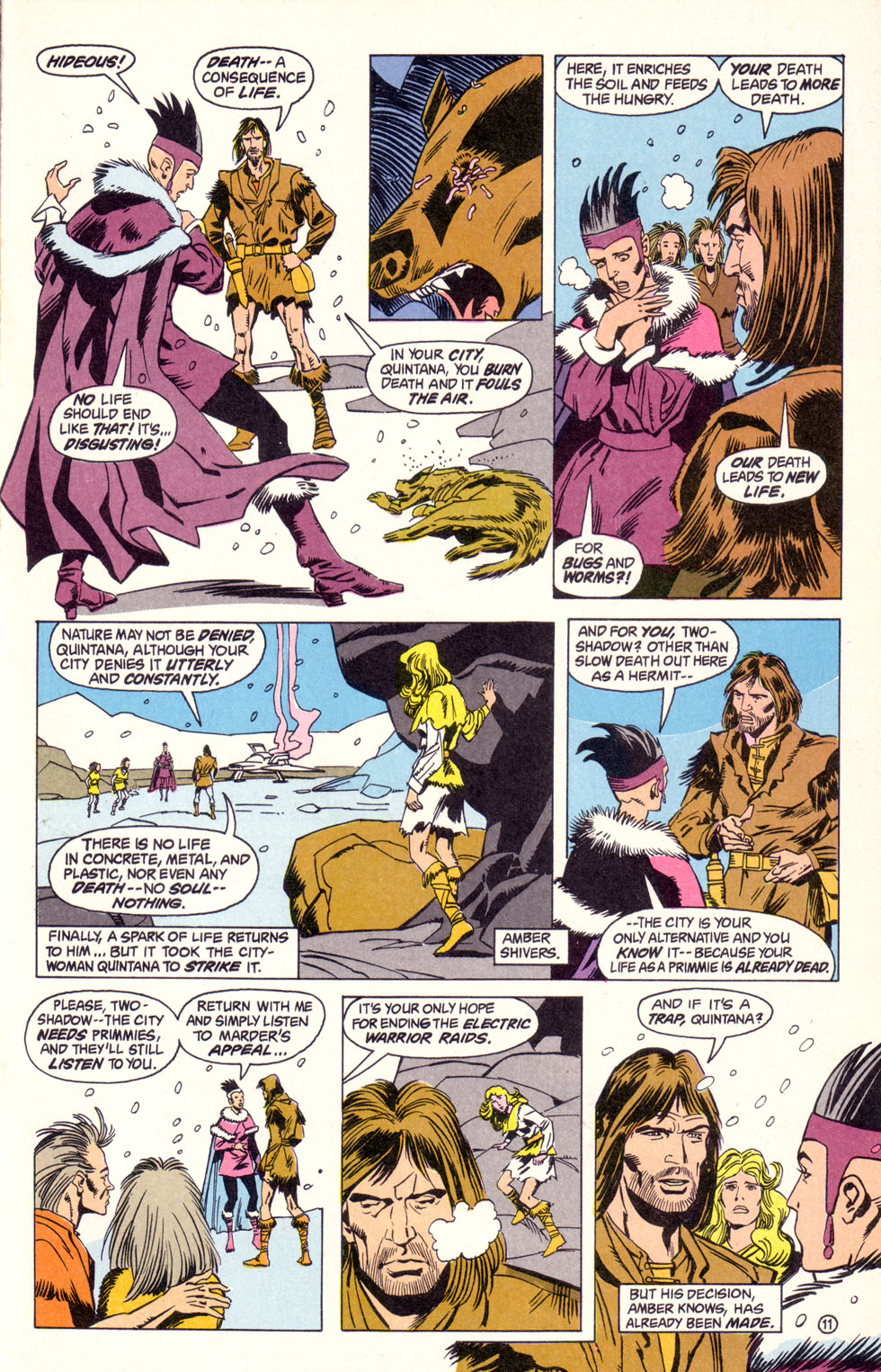 Read online Electric Warrior comic -  Issue #8 - 13