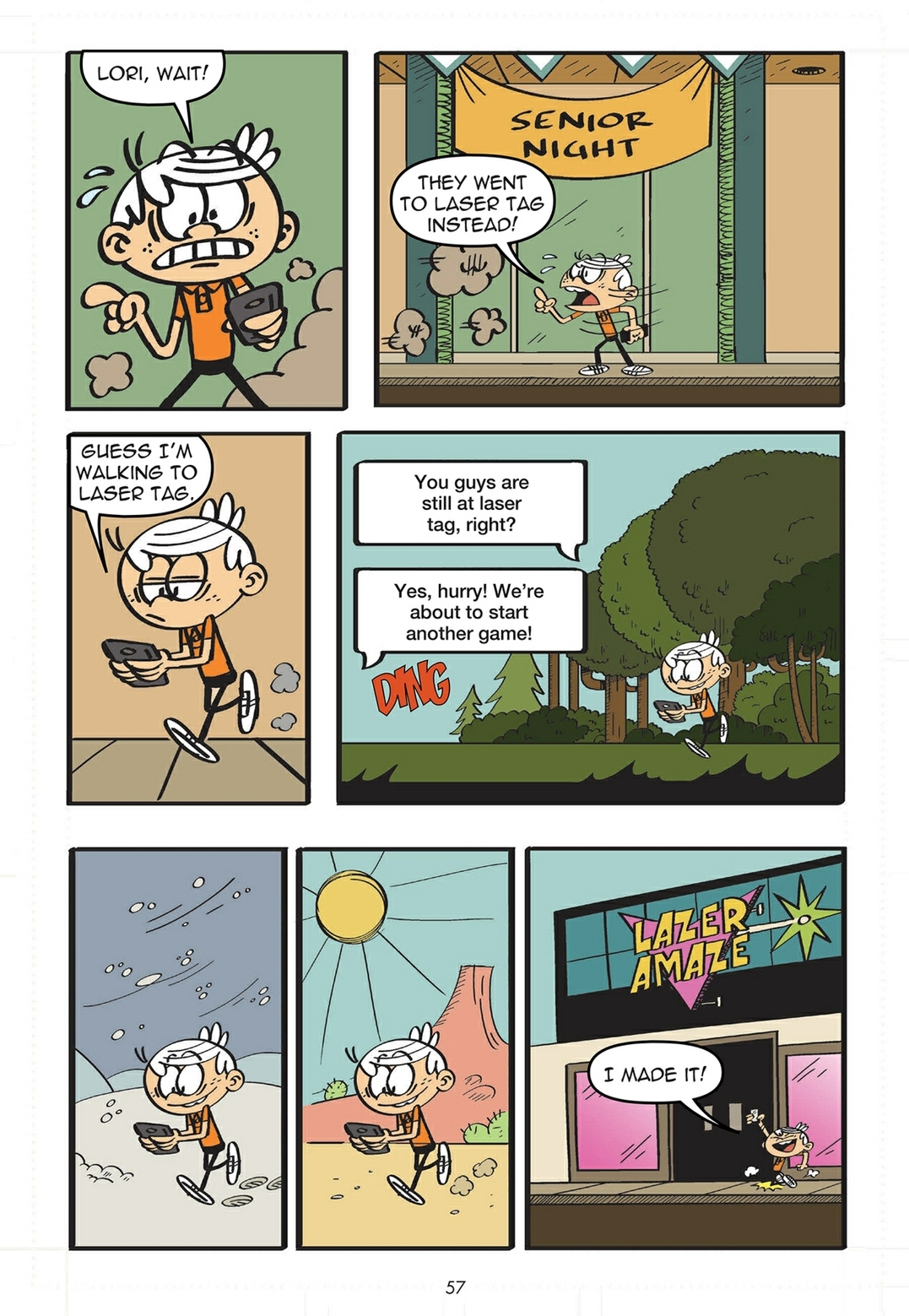 Read online The Loud House comic -  Issue #6 - 57