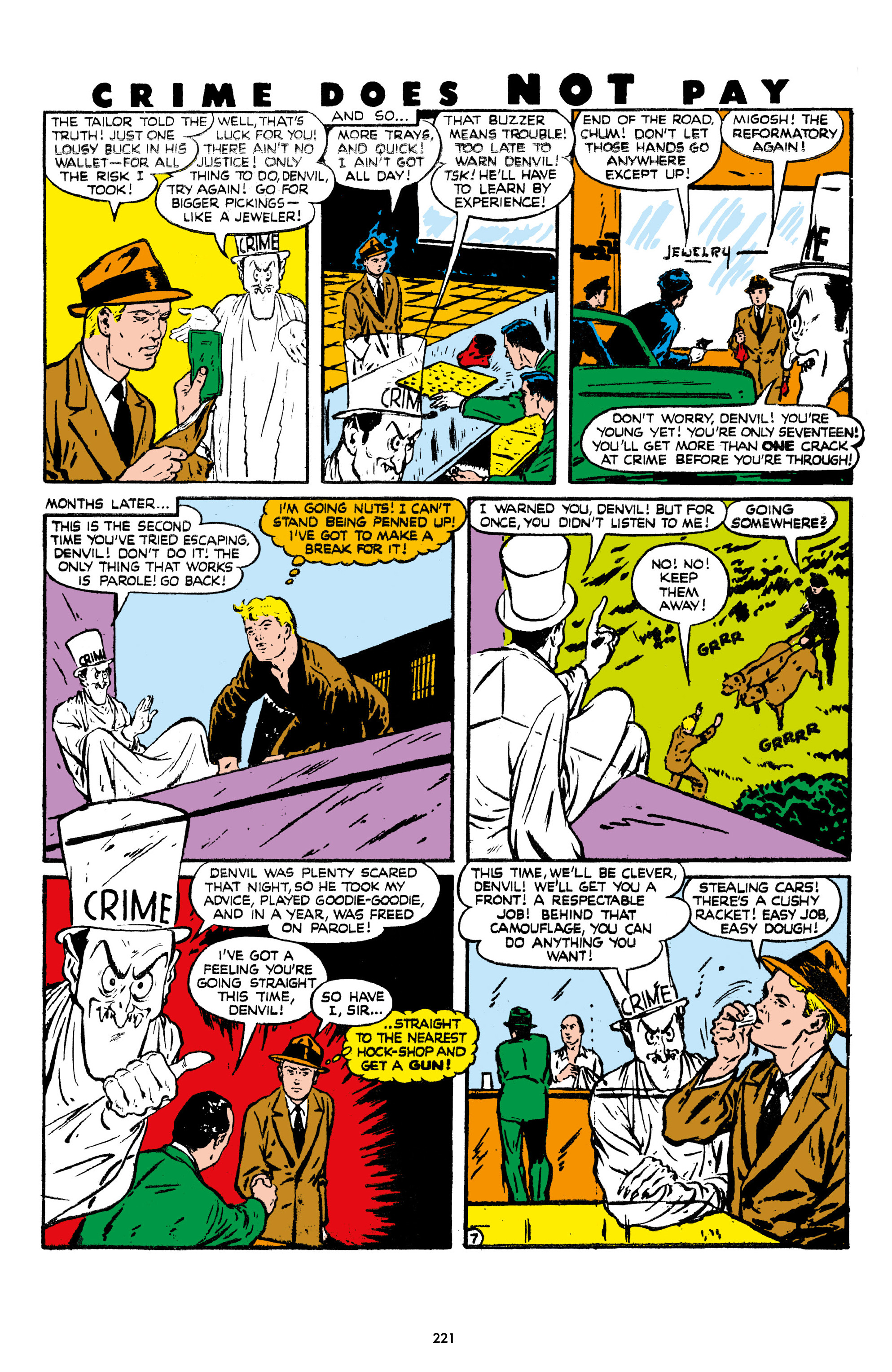Read online Crime Does Not Pay Archives comic -  Issue # TPB 7 (Part 3) - 22