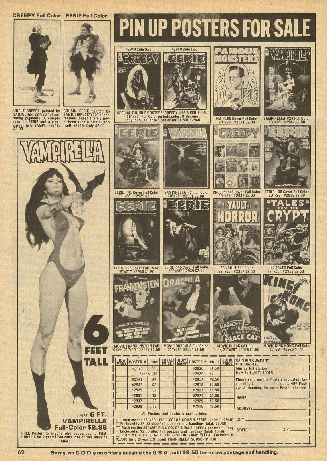 Read online Vampirella (1969) comic -  Issue #29 - 62