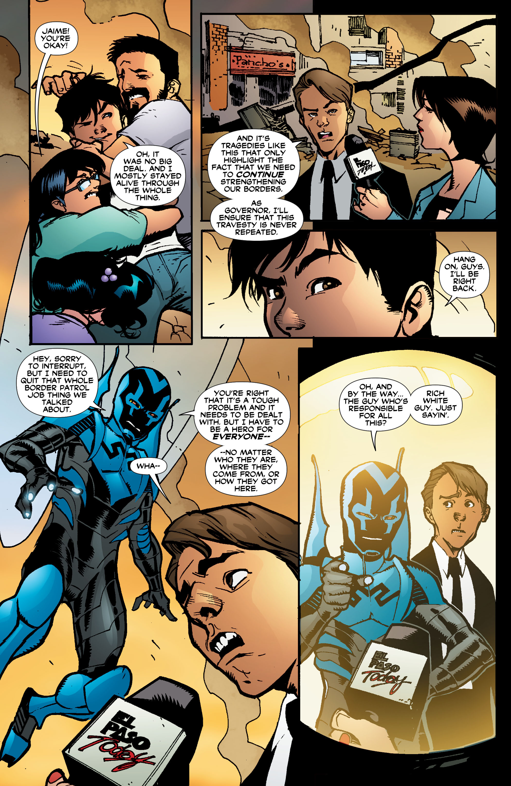 Read online Blue Beetle (2006) comic -  Issue #34 - 22