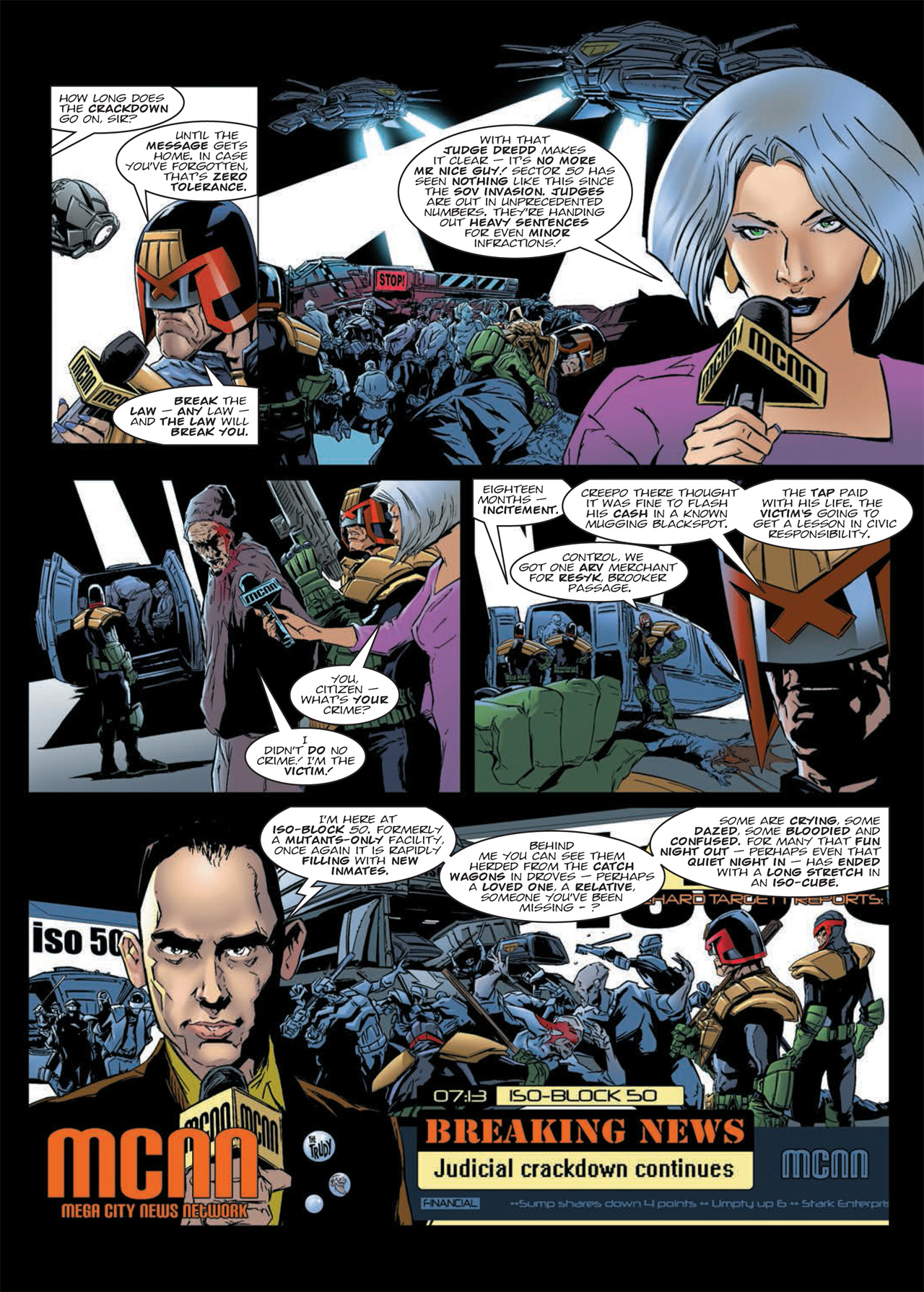 Read online Judge Dredd: Day of Chaos - The Fourth Faction comic -  Issue # TPB (Part 1) - 19