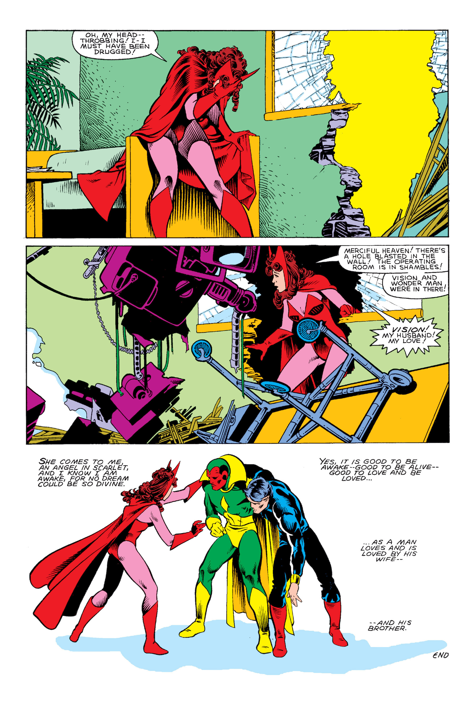 Read online The Vision and the Scarlet Witch (1982) comic -  Issue #3 - 23