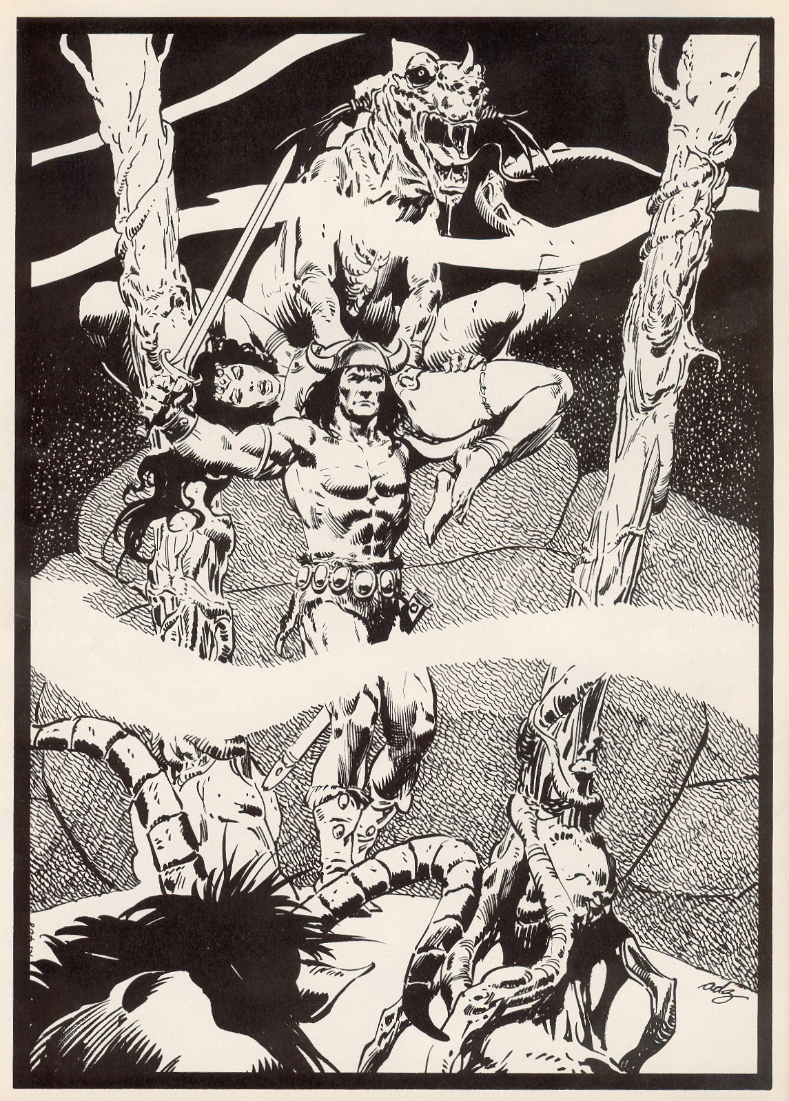 Read online The Savage Sword Of Conan comic -  Issue #60 - 2
