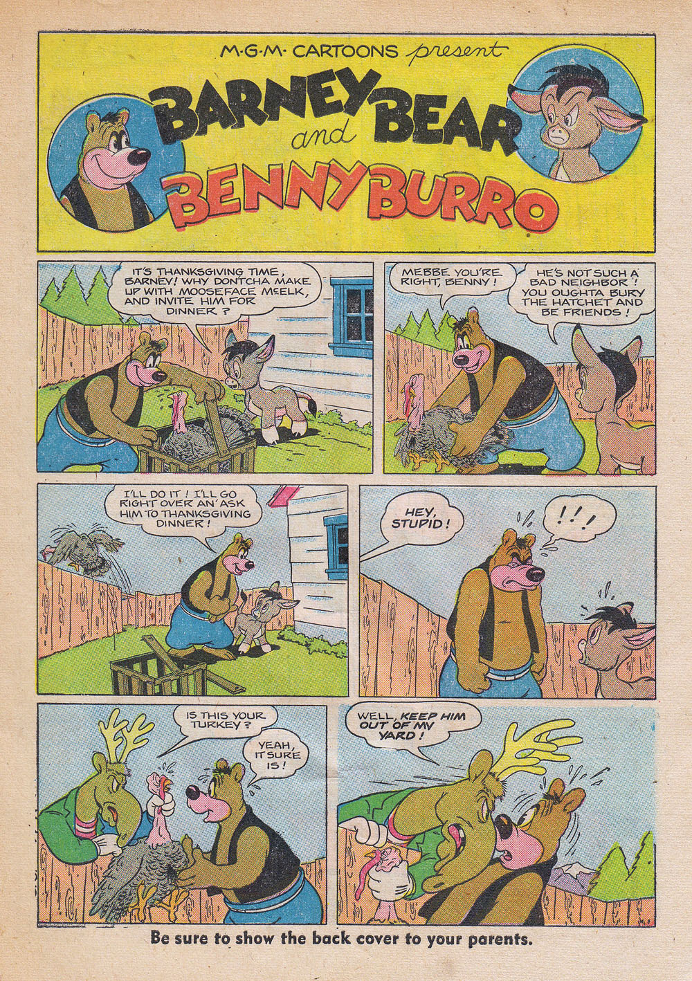 Read online Our Gang with Tom & Jerry comic -  Issue #41 - 43