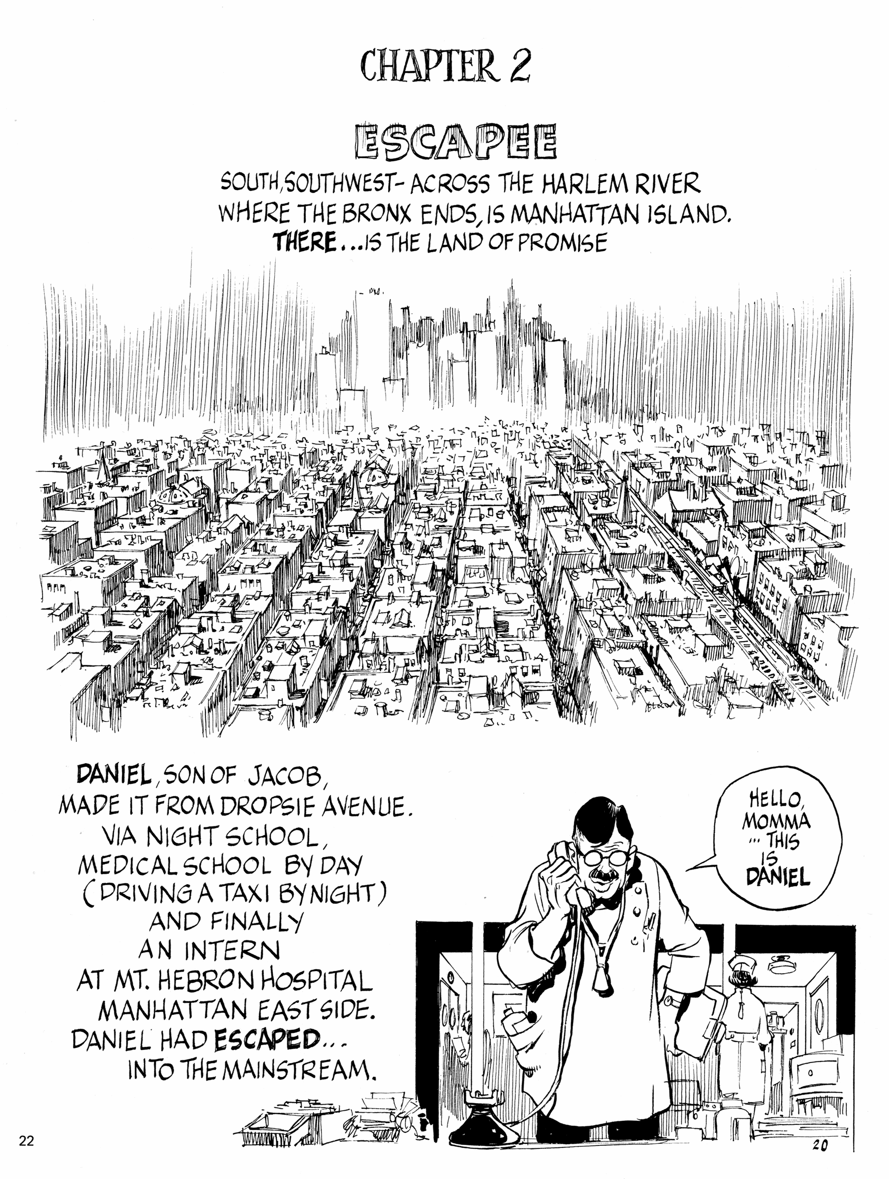 Read online Will Eisner's Quarterly comic -  Issue #1 - 24