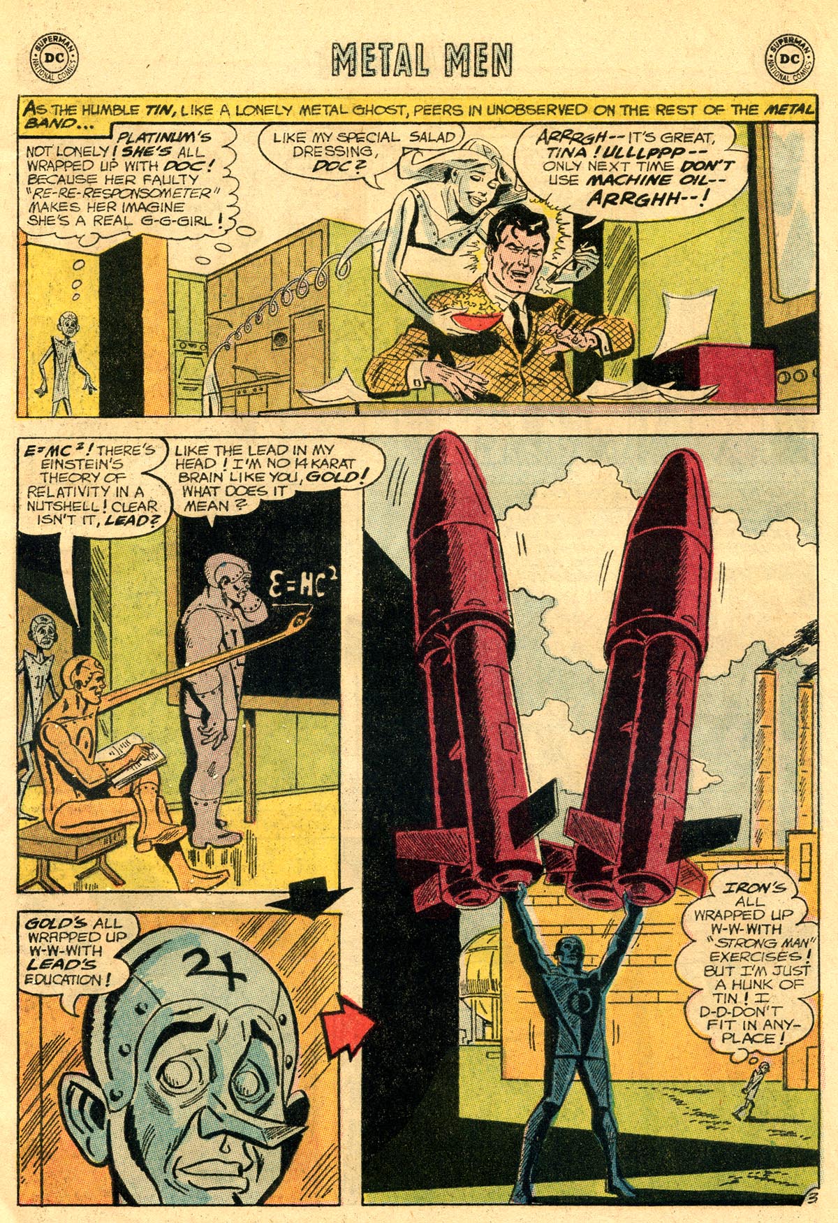 Read online Metal Men (1963) comic -  Issue #13 - 5