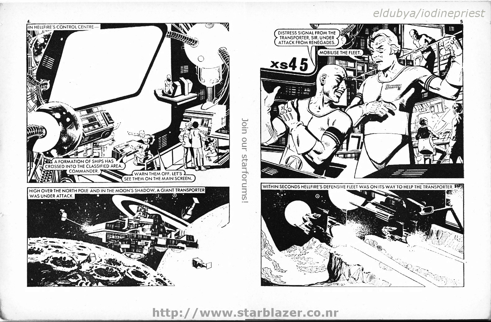 Read online Starblazer comic -  Issue #83 - 4