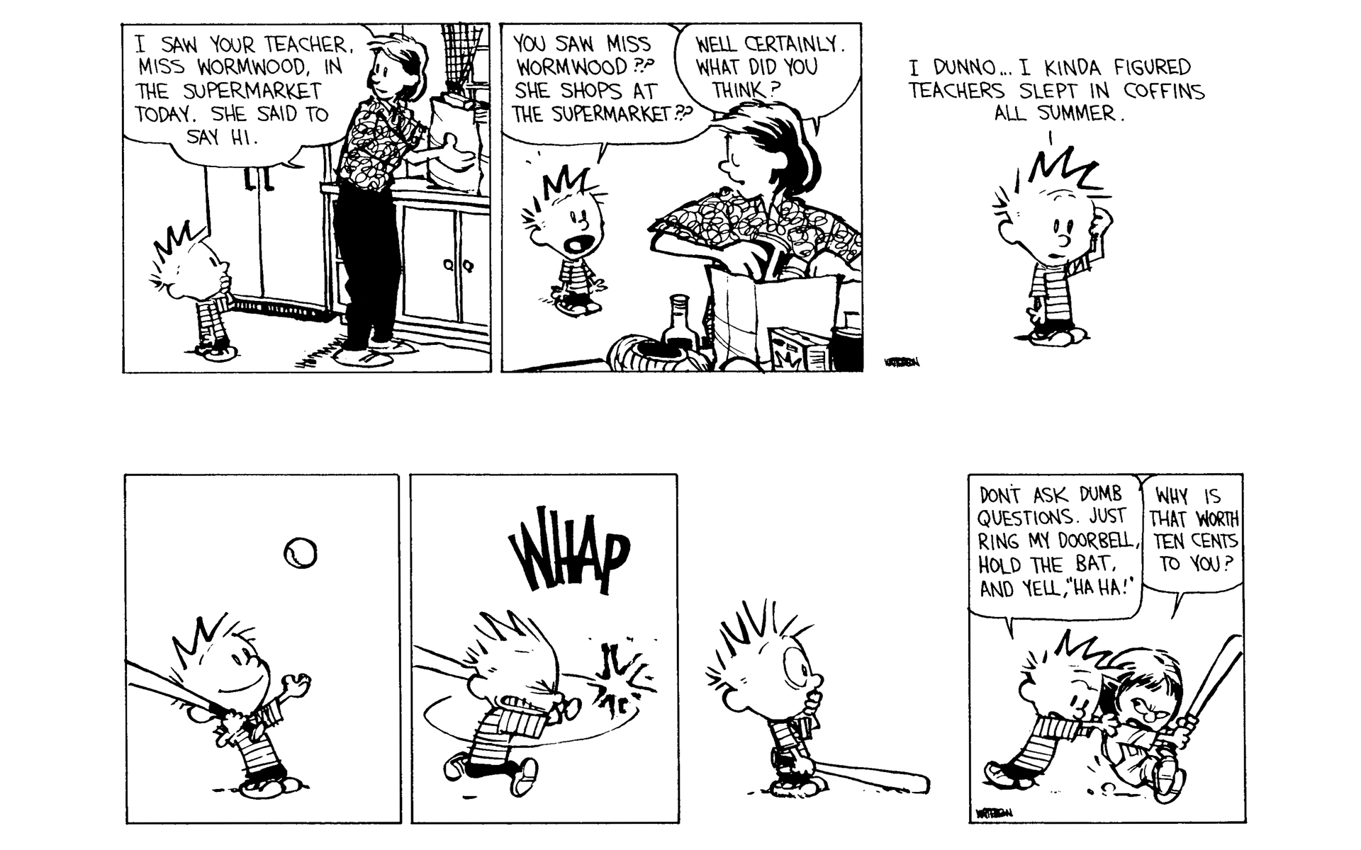 Read online Calvin and Hobbes comic -  Issue #9 - 148
