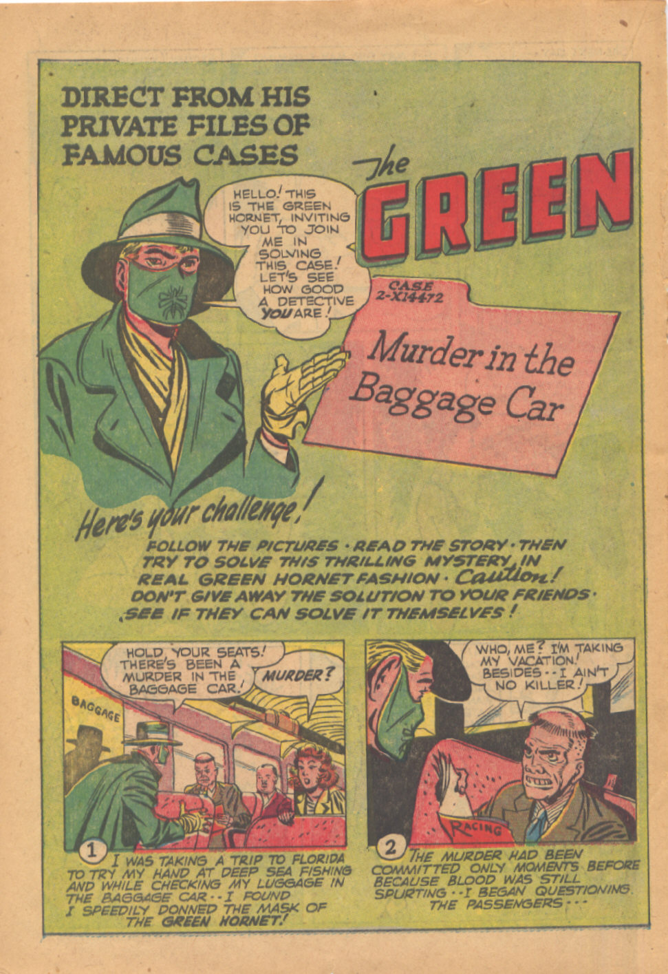 Read online Green Hornet Comics comic -  Issue #31 - 51