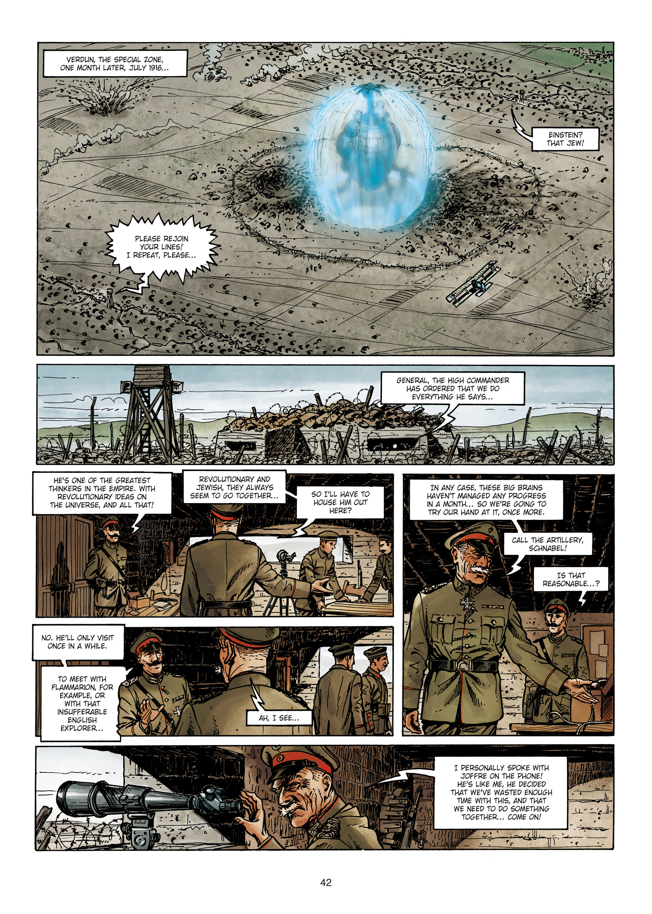 Read online War of the World War One Vol. 1: The Thing Below the Trenches comic -  Issue # Full - 42