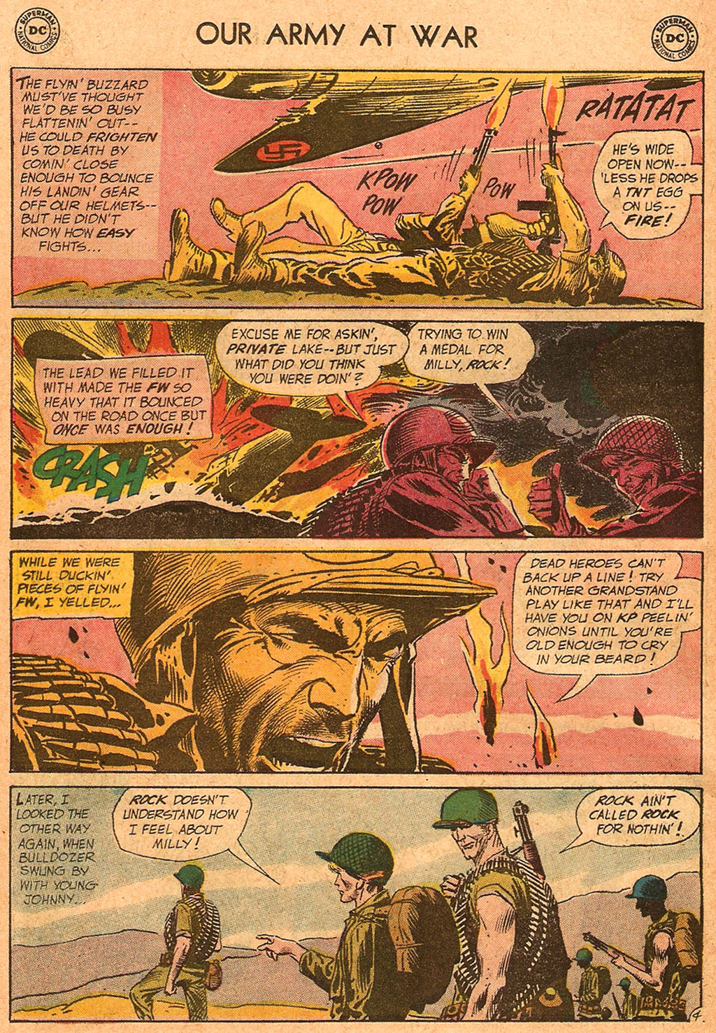 Read online Our Army at War (1952) comic -  Issue #104 - 6