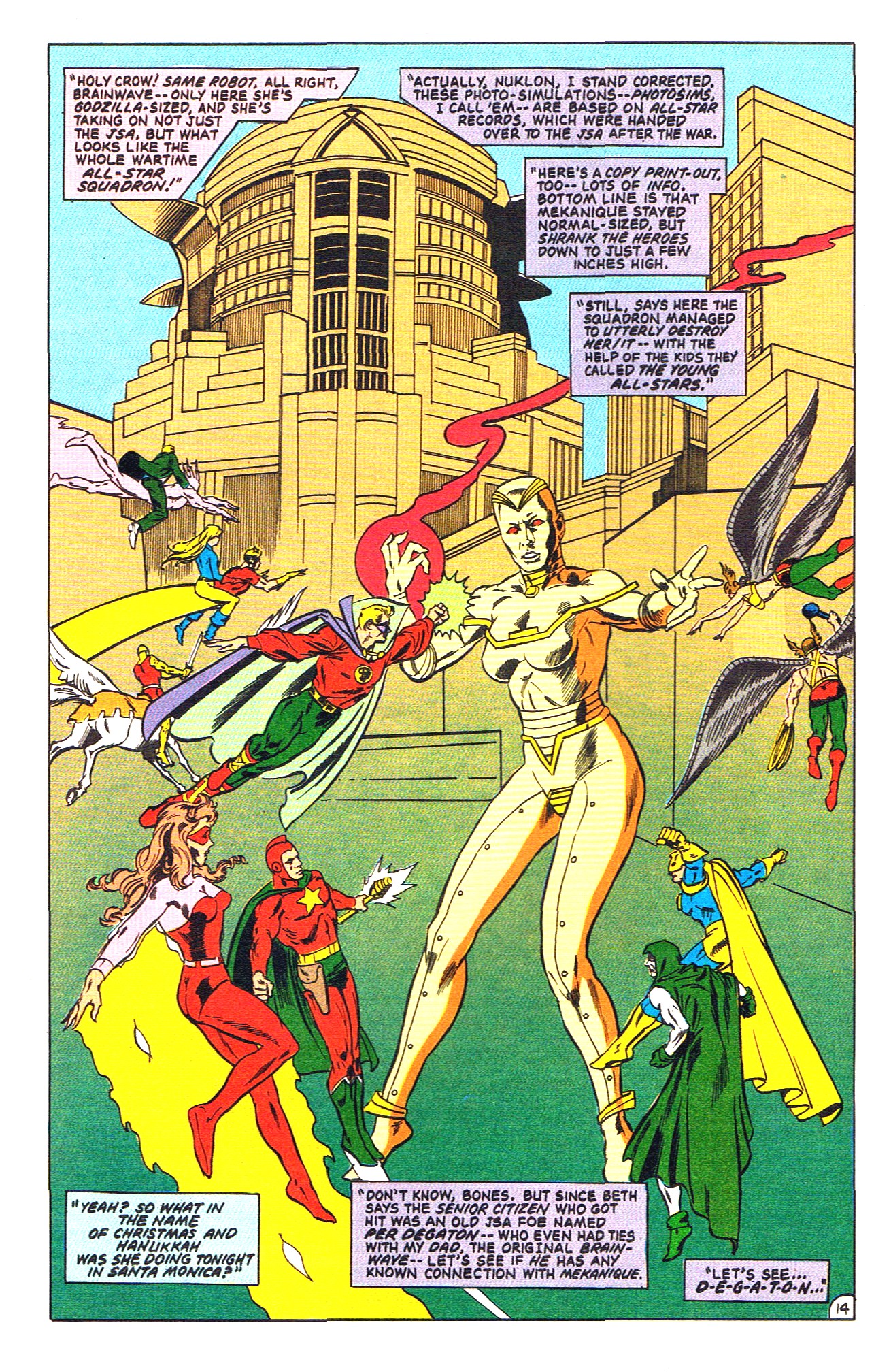 Read online Infinity Inc. (1984) comic -  Issue # _Annual 2 - 16