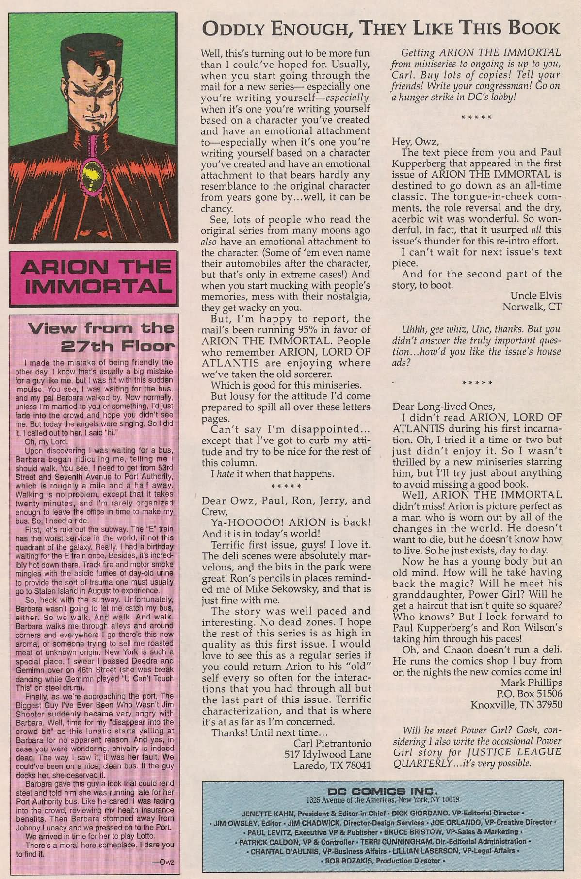 Read online Arion the Immortal comic -  Issue #5 - 27