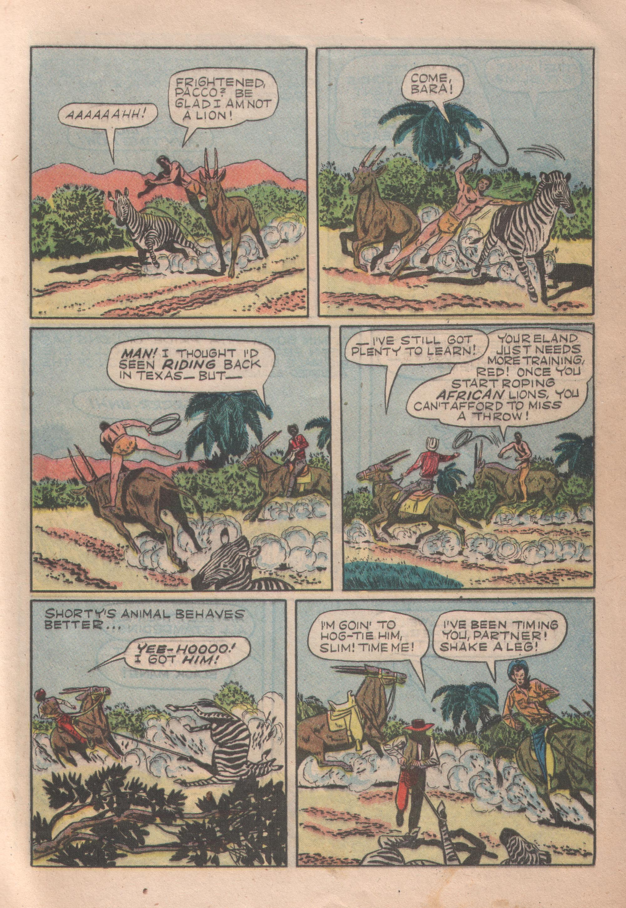 Read online Tarzan (1948) comic -  Issue #33 - 9