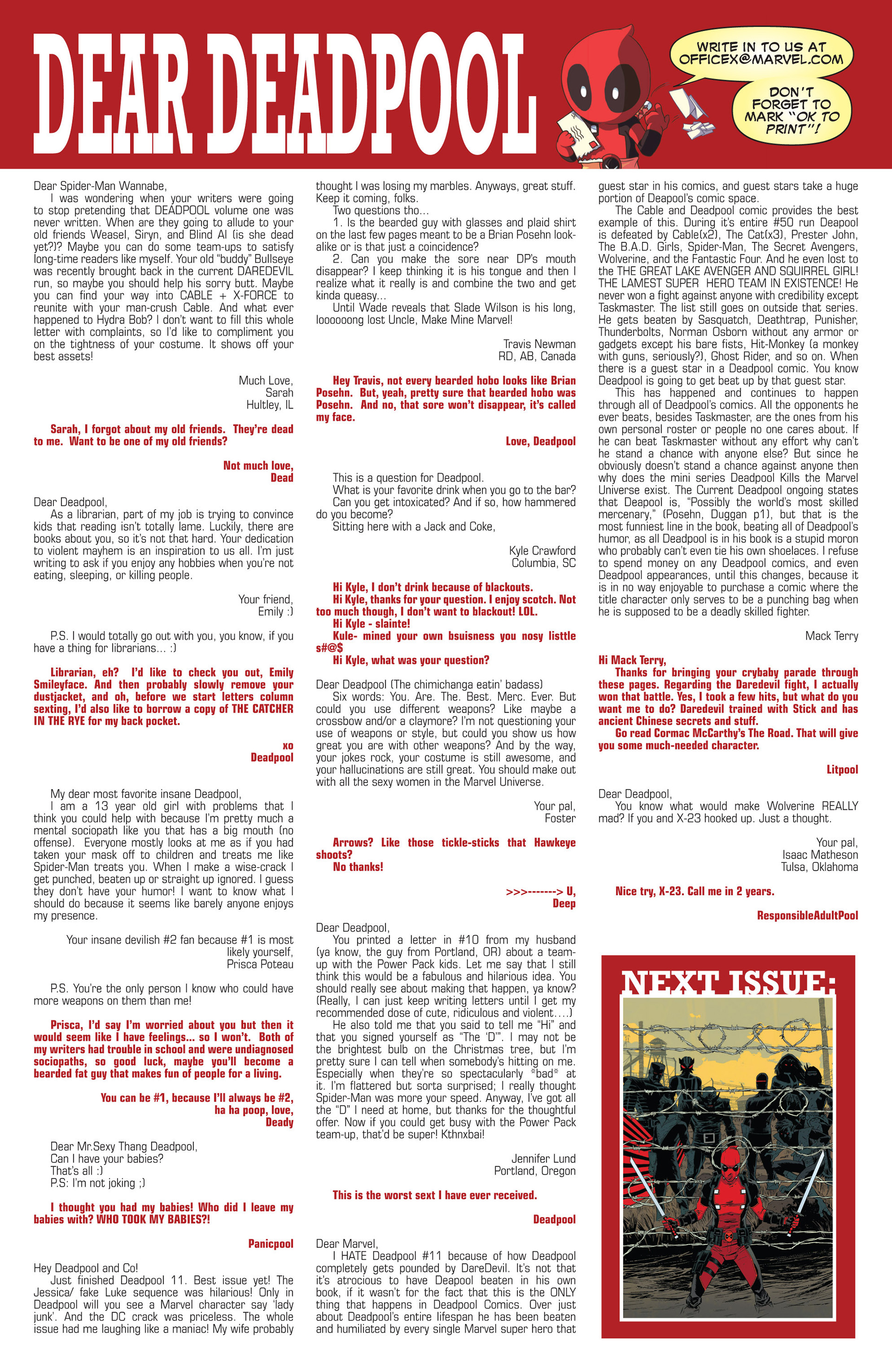 Read online Deadpool (2013) comic -  Issue #15 - 22