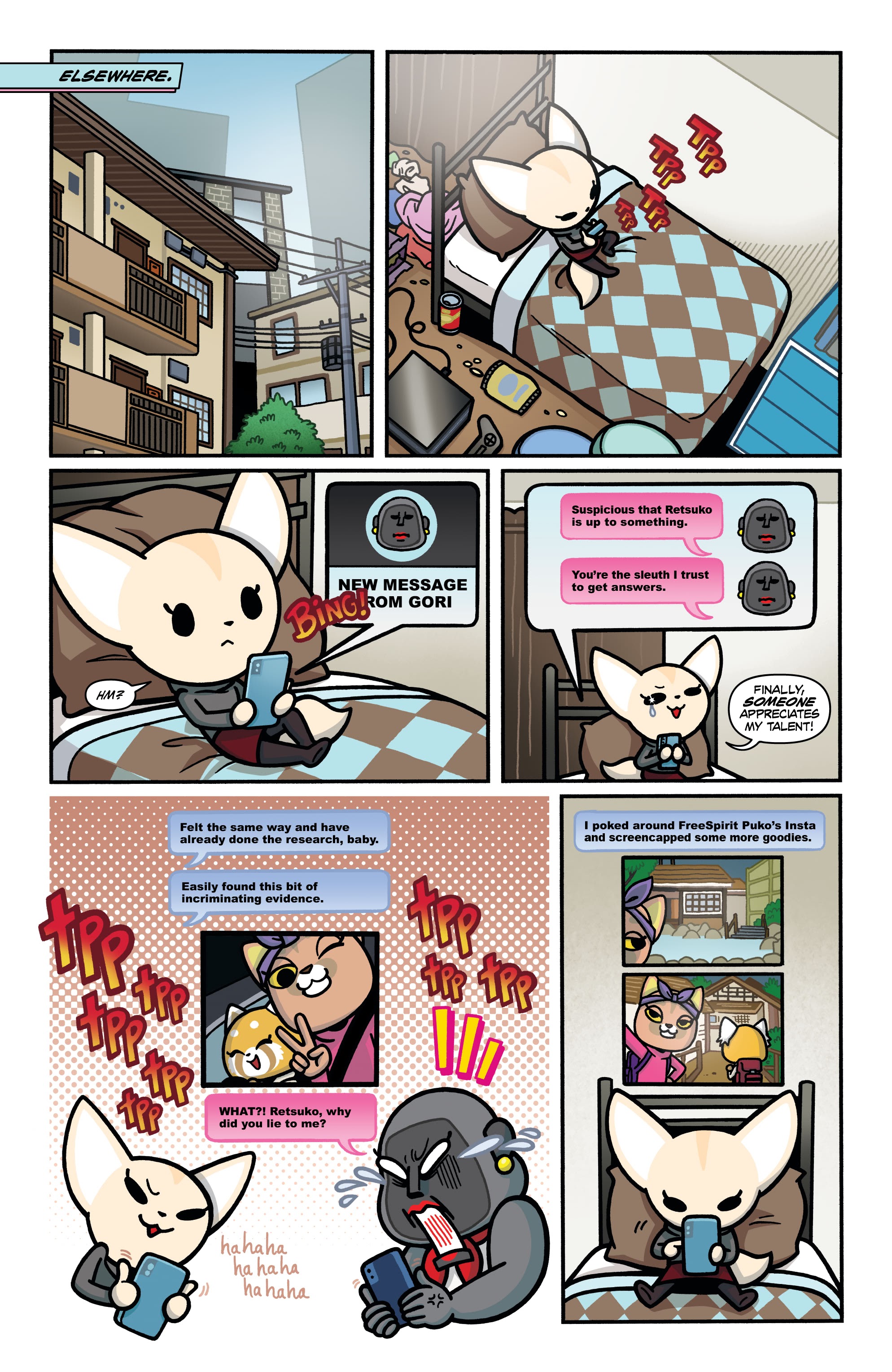Read online Aggretsuko: Out of Office comic -  Issue #2 - 7