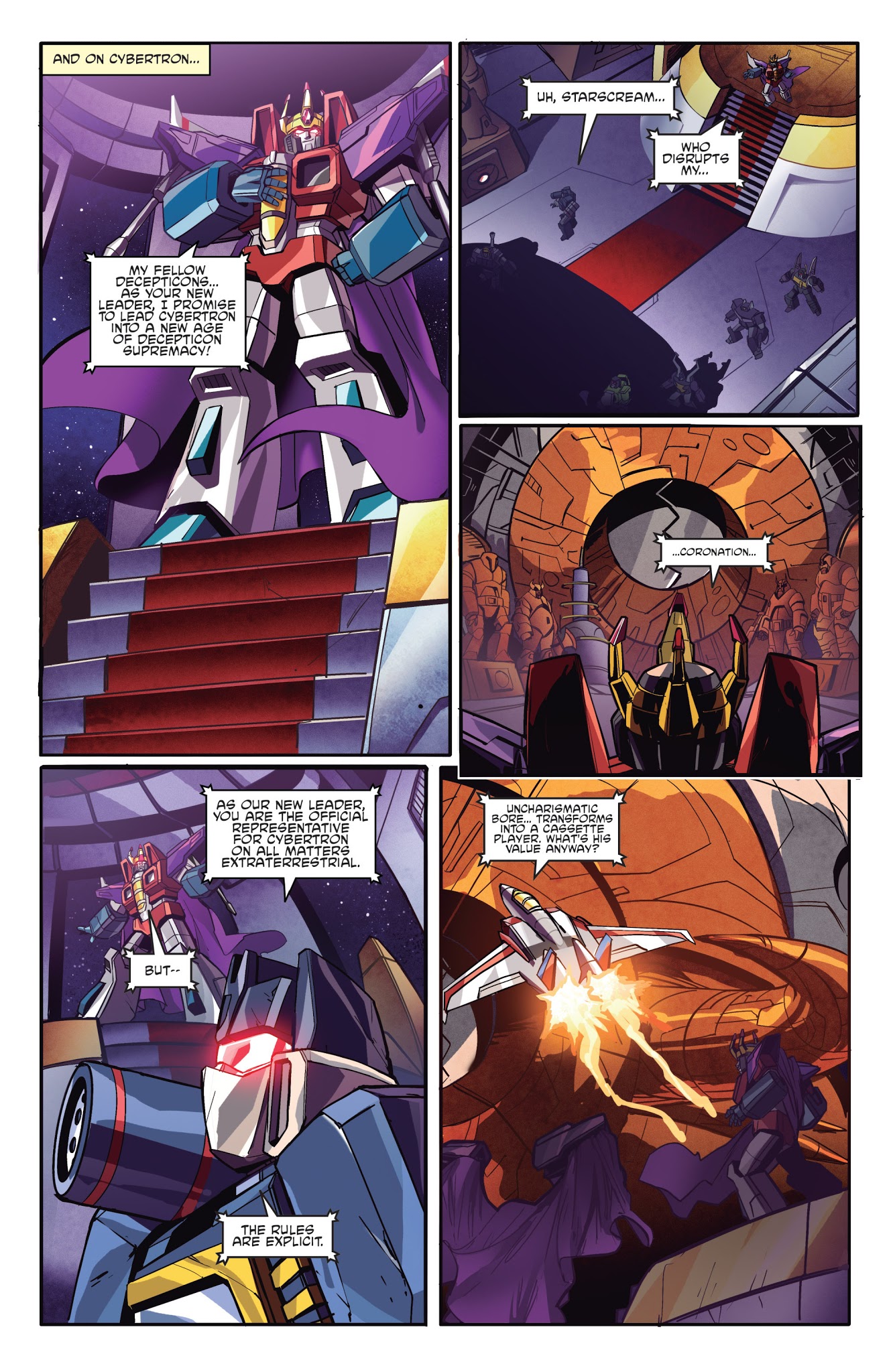 Read online Transformers: Deviations comic -  Issue # Full - 10