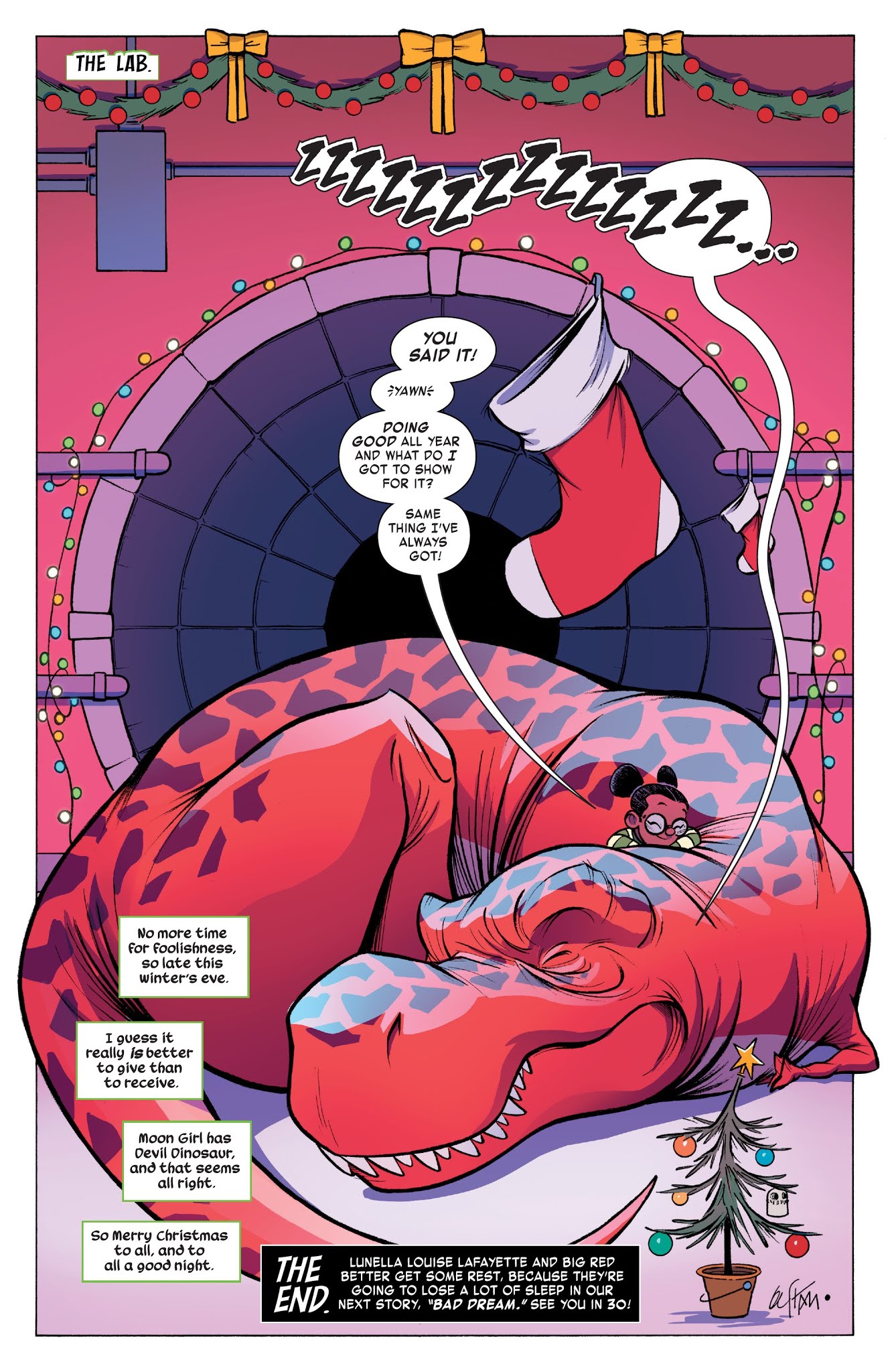 Read online Moon Girl And Devil Dinosaur comic -  Issue #37 - 21