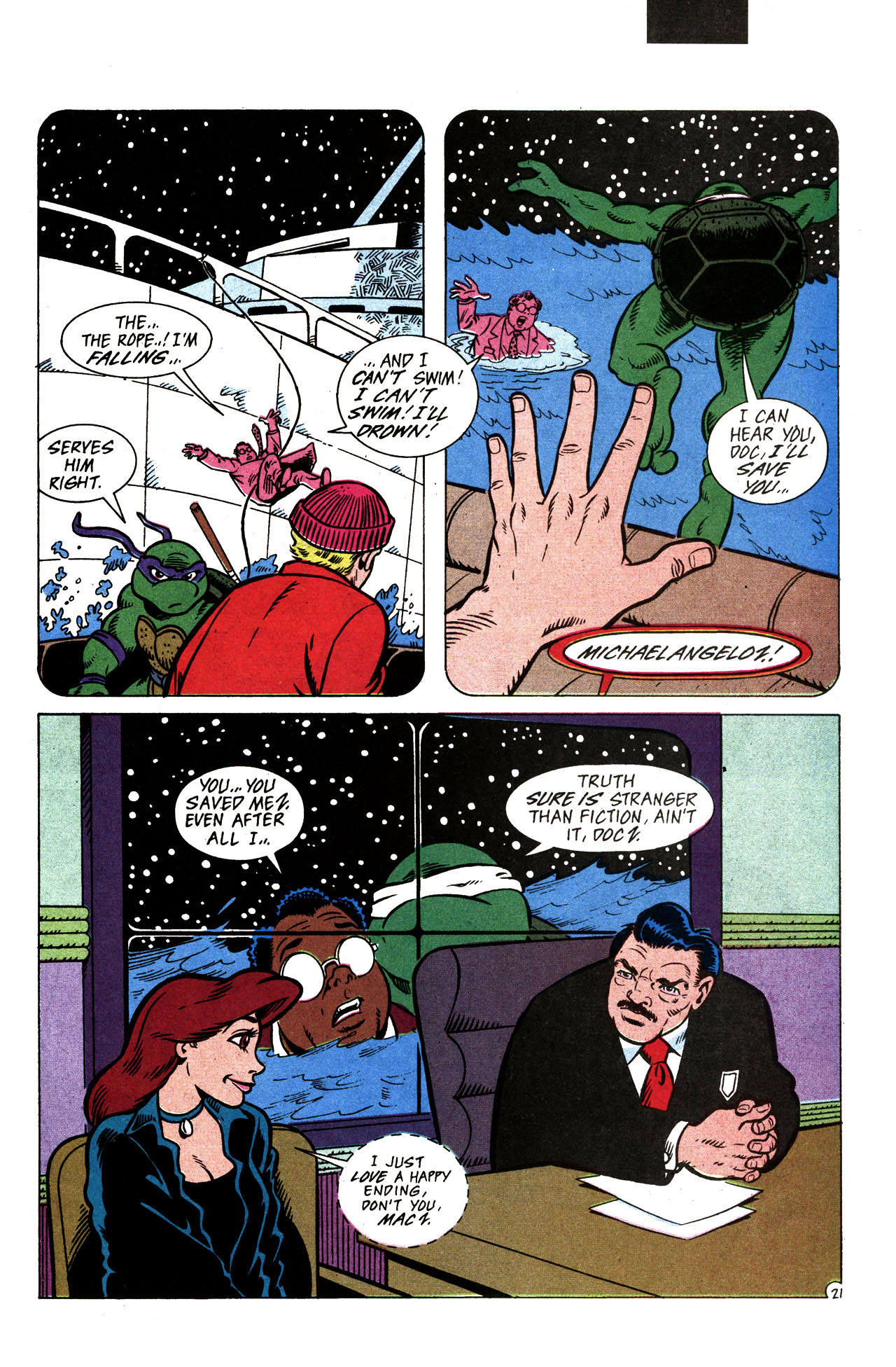 Read online Teenage Mutant Ninja Turtles Adventures (1989) comic -  Issue #59 - 25
