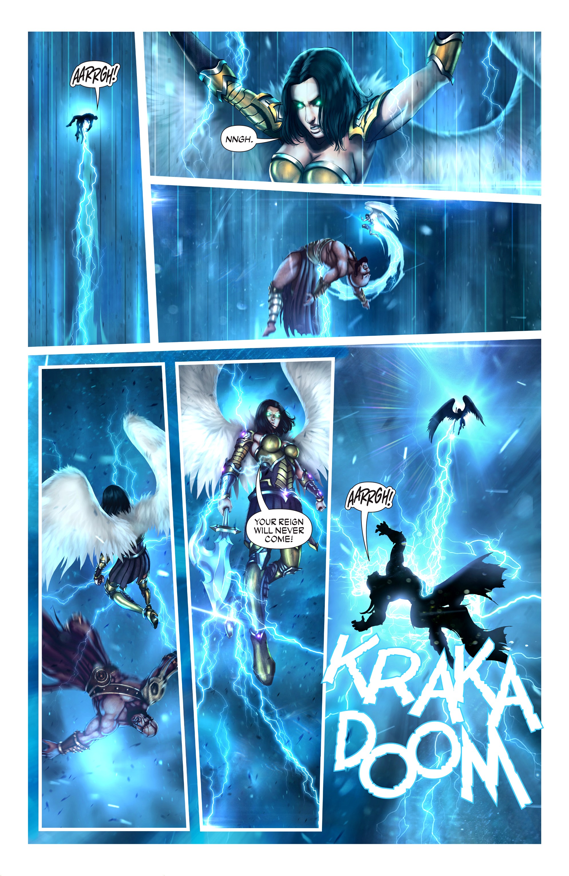 Read online Knights of the Golden Sun comic -  Issue #4 - 19