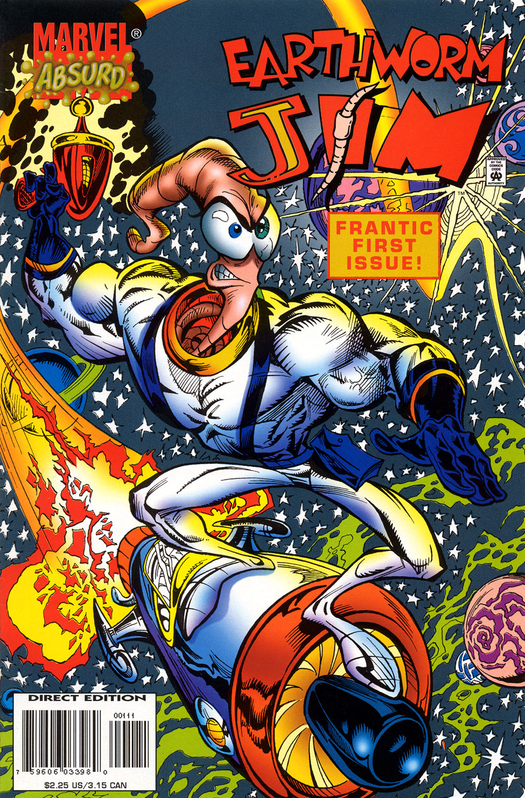 Read online Earthworm Jim comic -  Issue #1 - 1