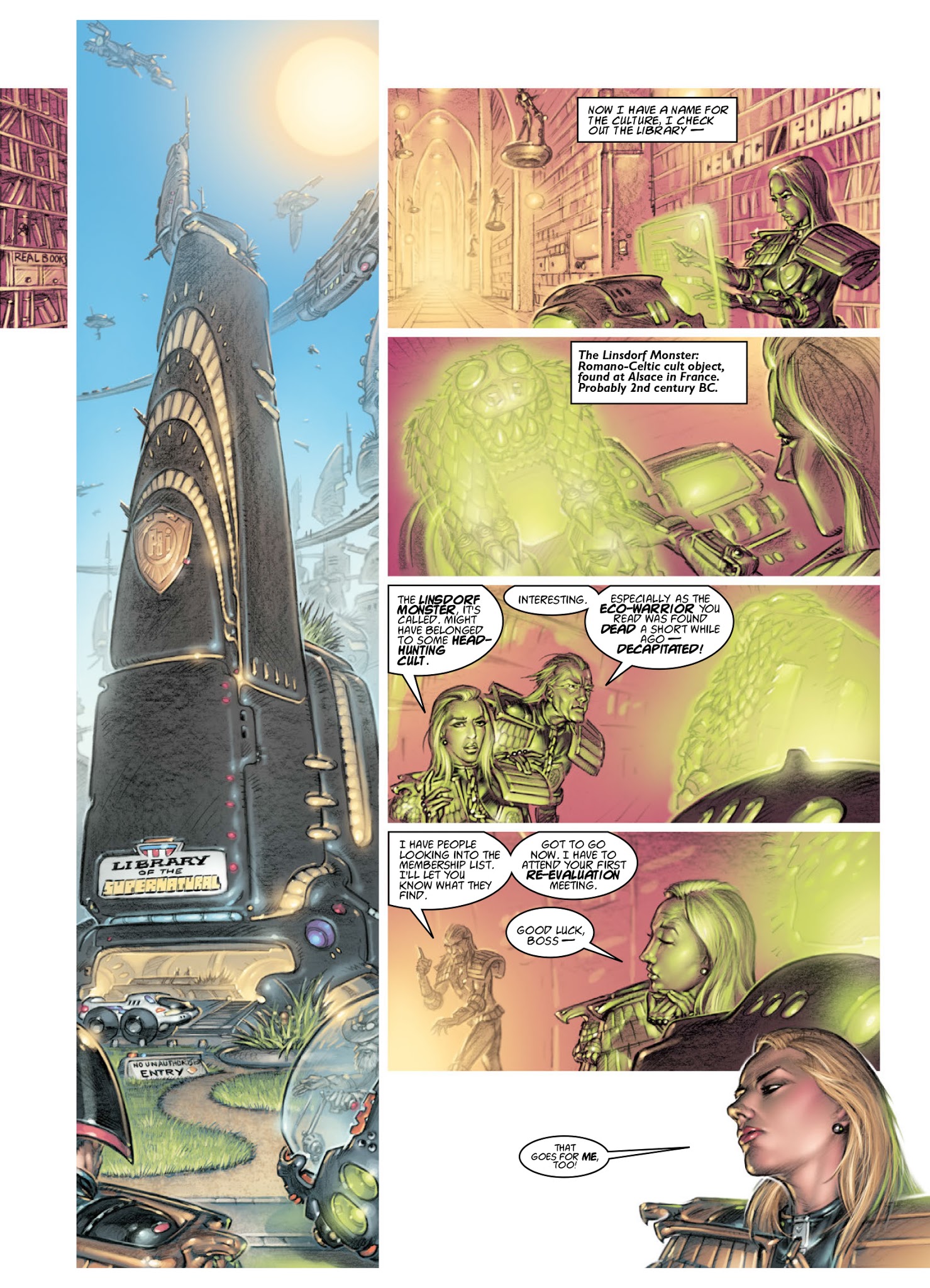Read online Judge Anderson: The Psi Files comic -  Issue # TPB 5 - 245