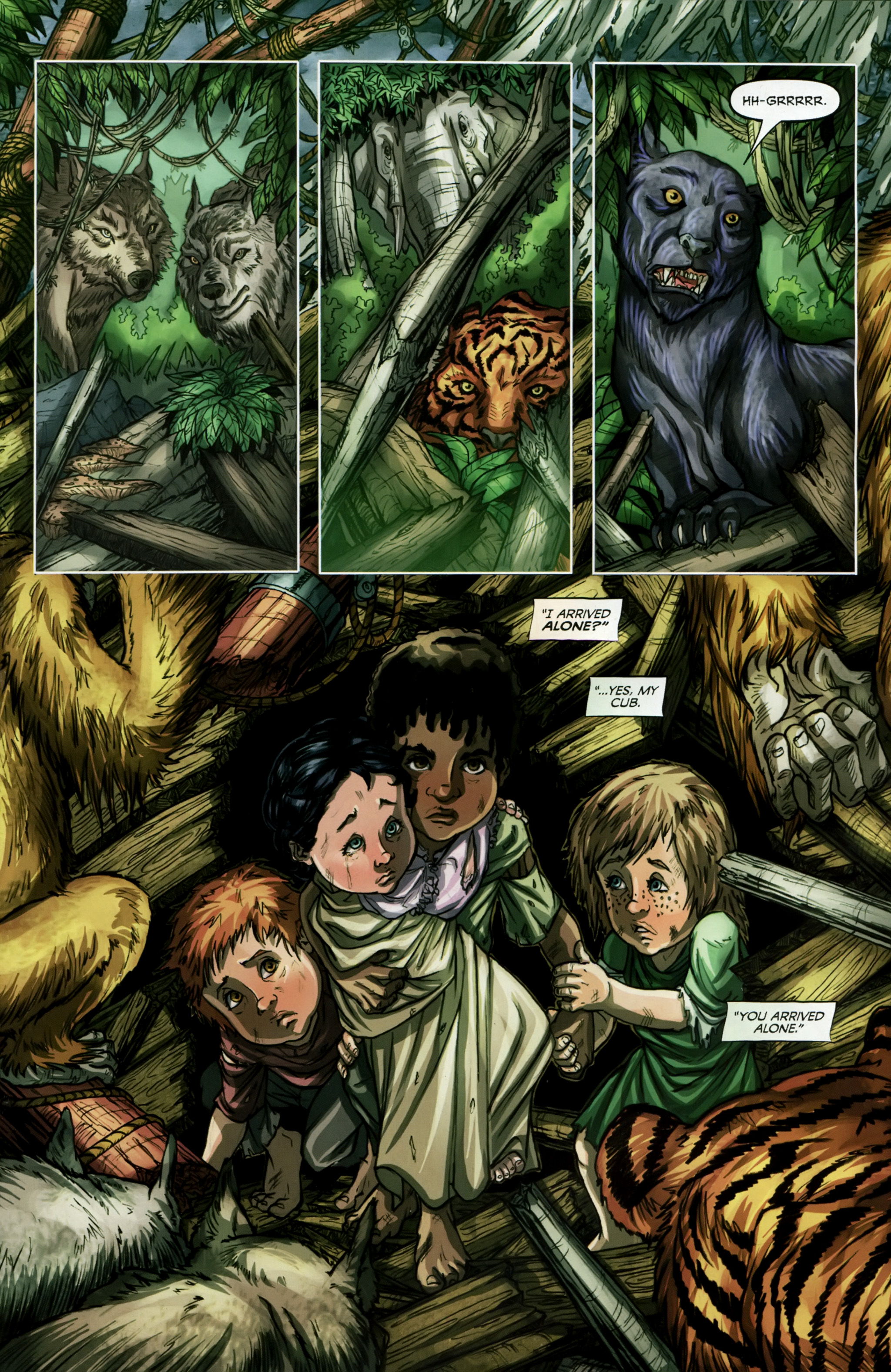 Read online Grimm Fairy Tales presents The Jungle Book comic -  Issue #1 - 11