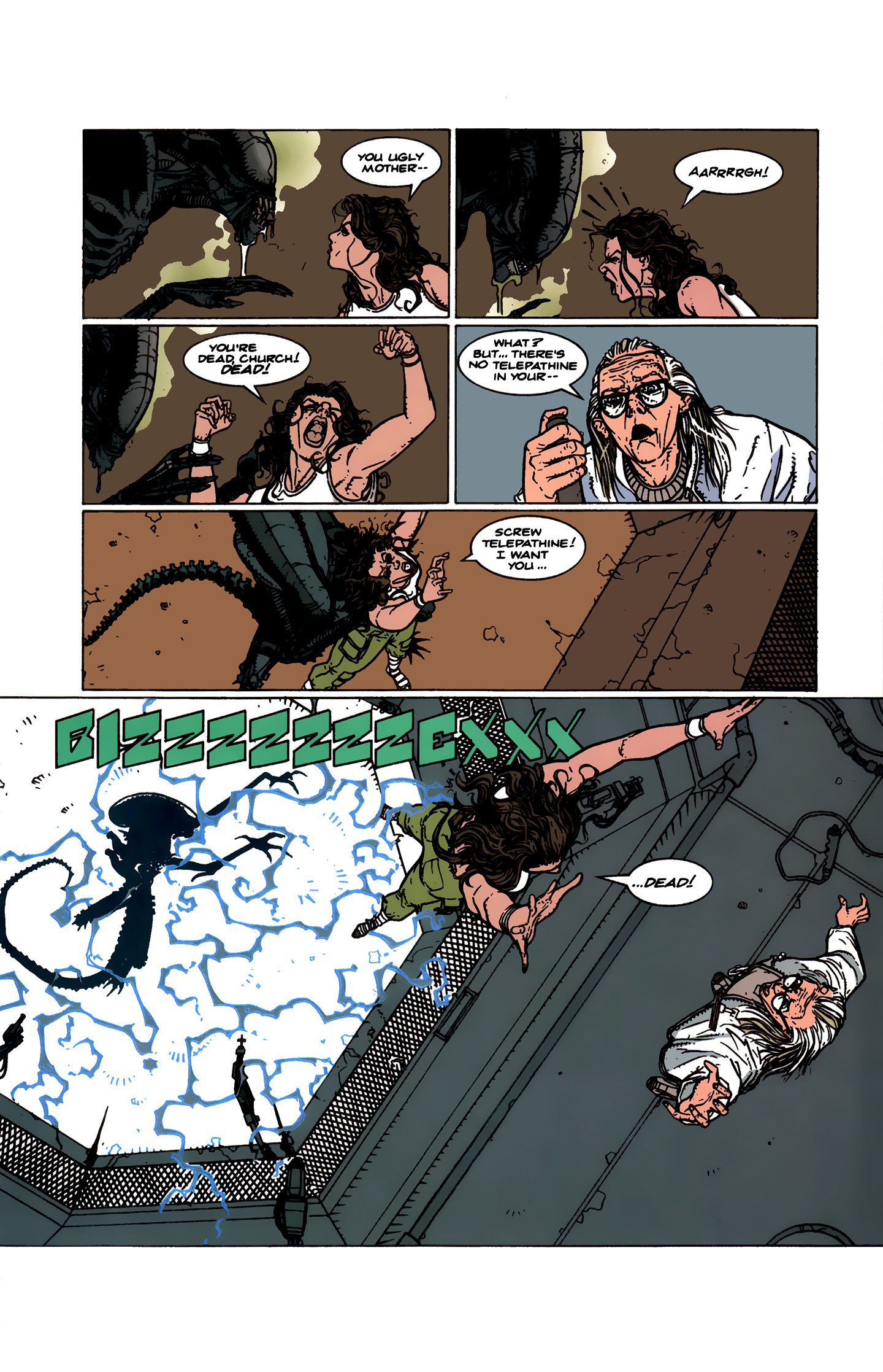 Read online Aliens: Labyrinth comic -  Issue #4 - 21