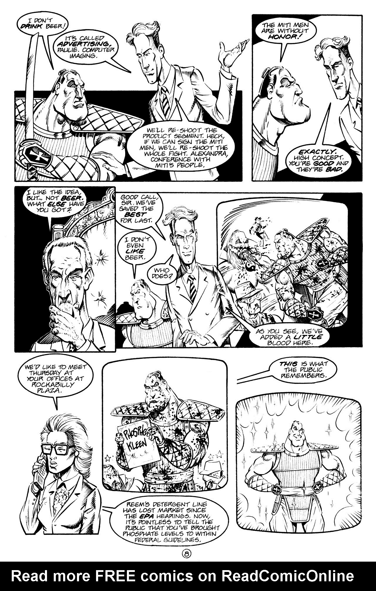 Read online Paul the Samurai (1992) comic -  Issue #4 - 10