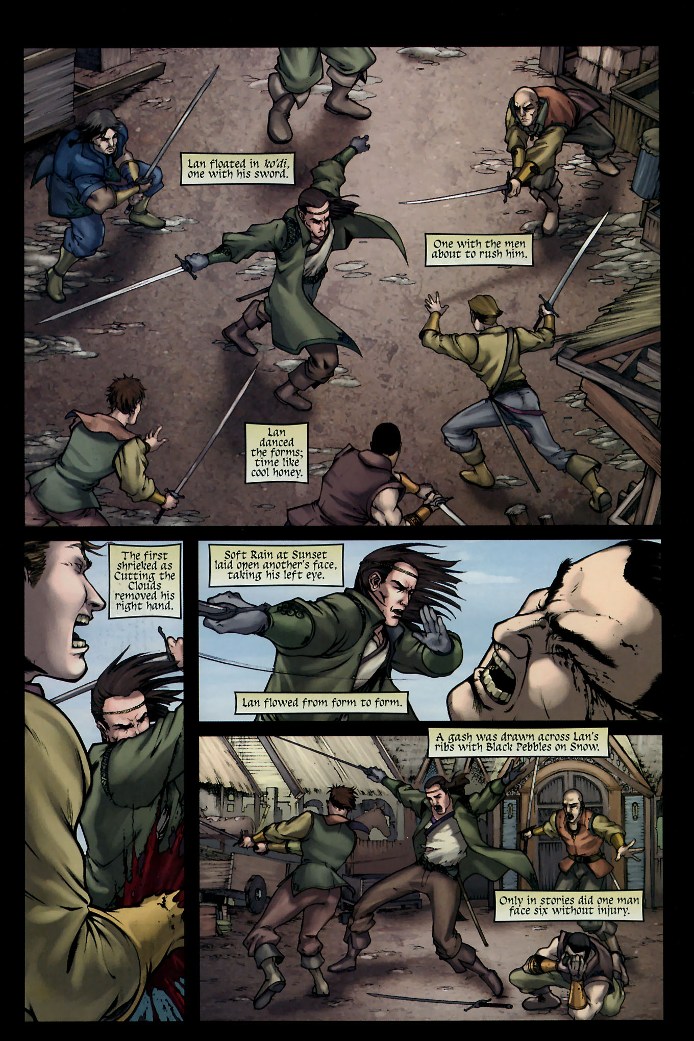 Read online Robert Jordan's The Wheel of Time: New Spring comic -  Issue #6 - 9