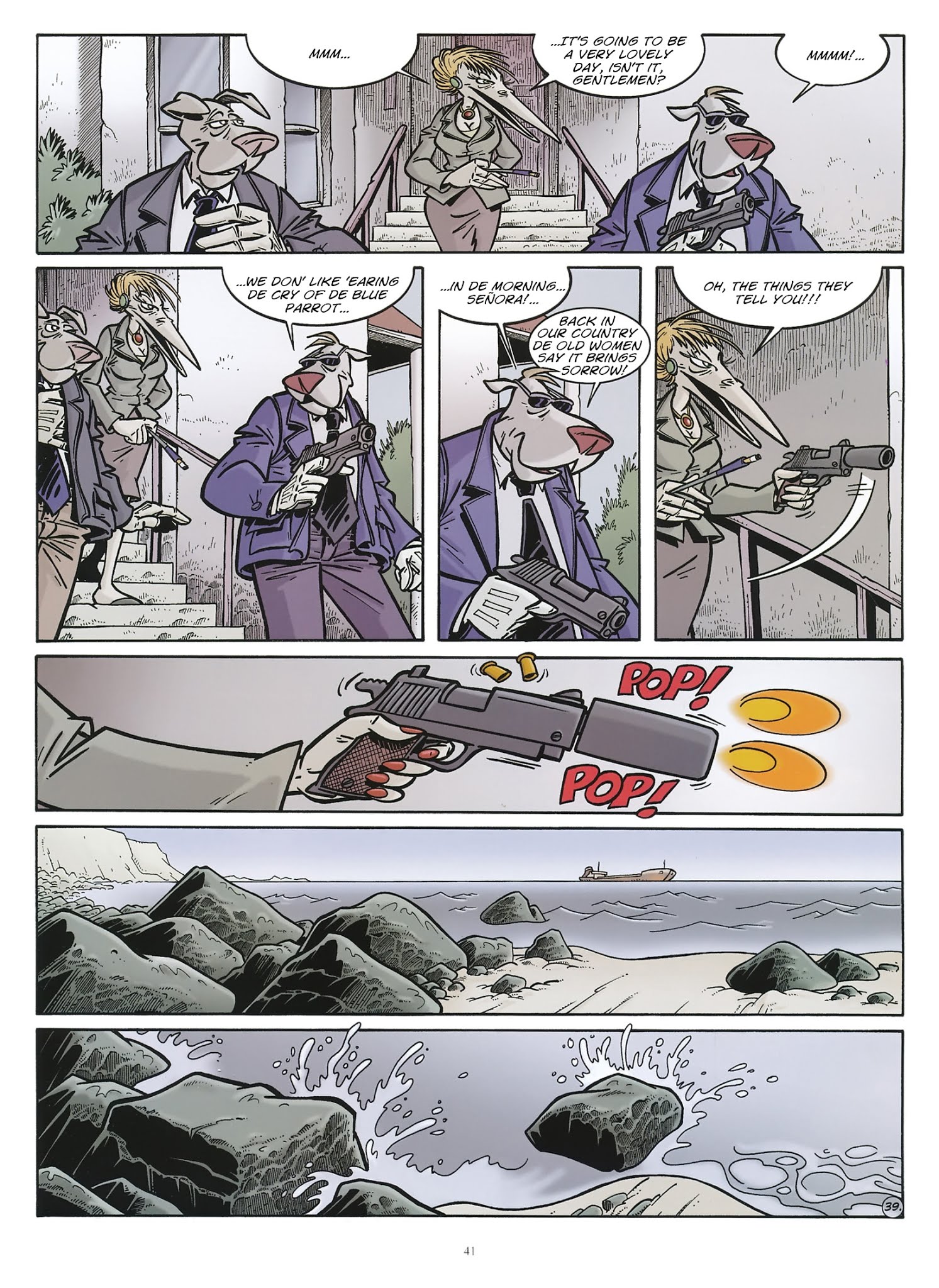 Read online Une enquête de l'inspecteur Canardo comic -  Issue #14 - 42
