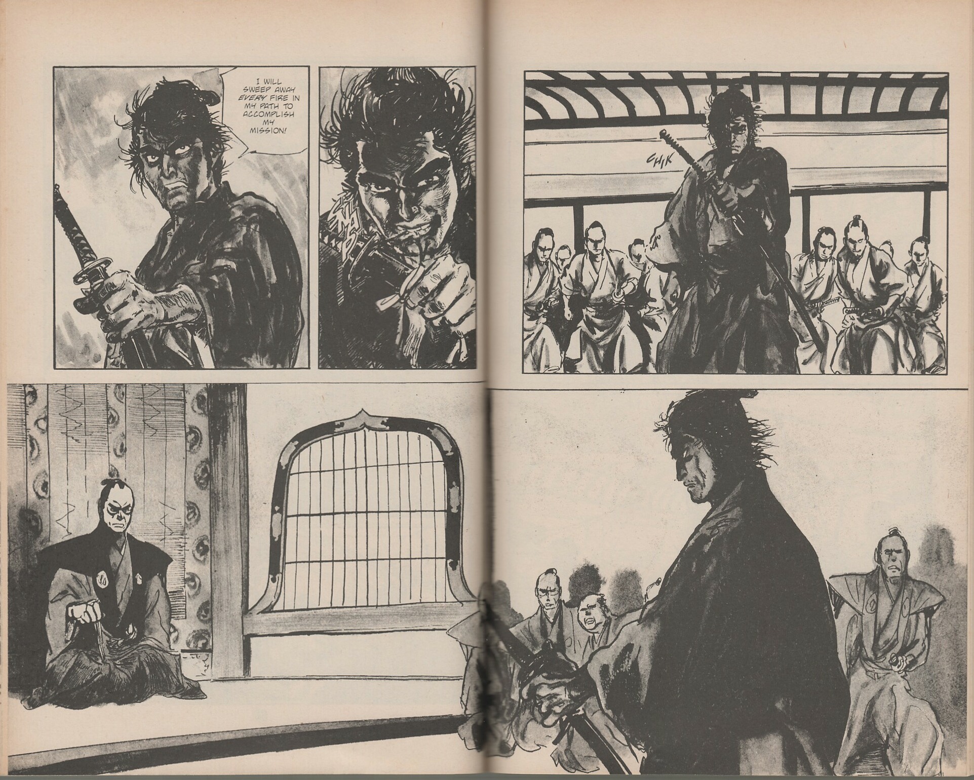 Read online Lone Wolf and Cub comic -  Issue #39 - 74