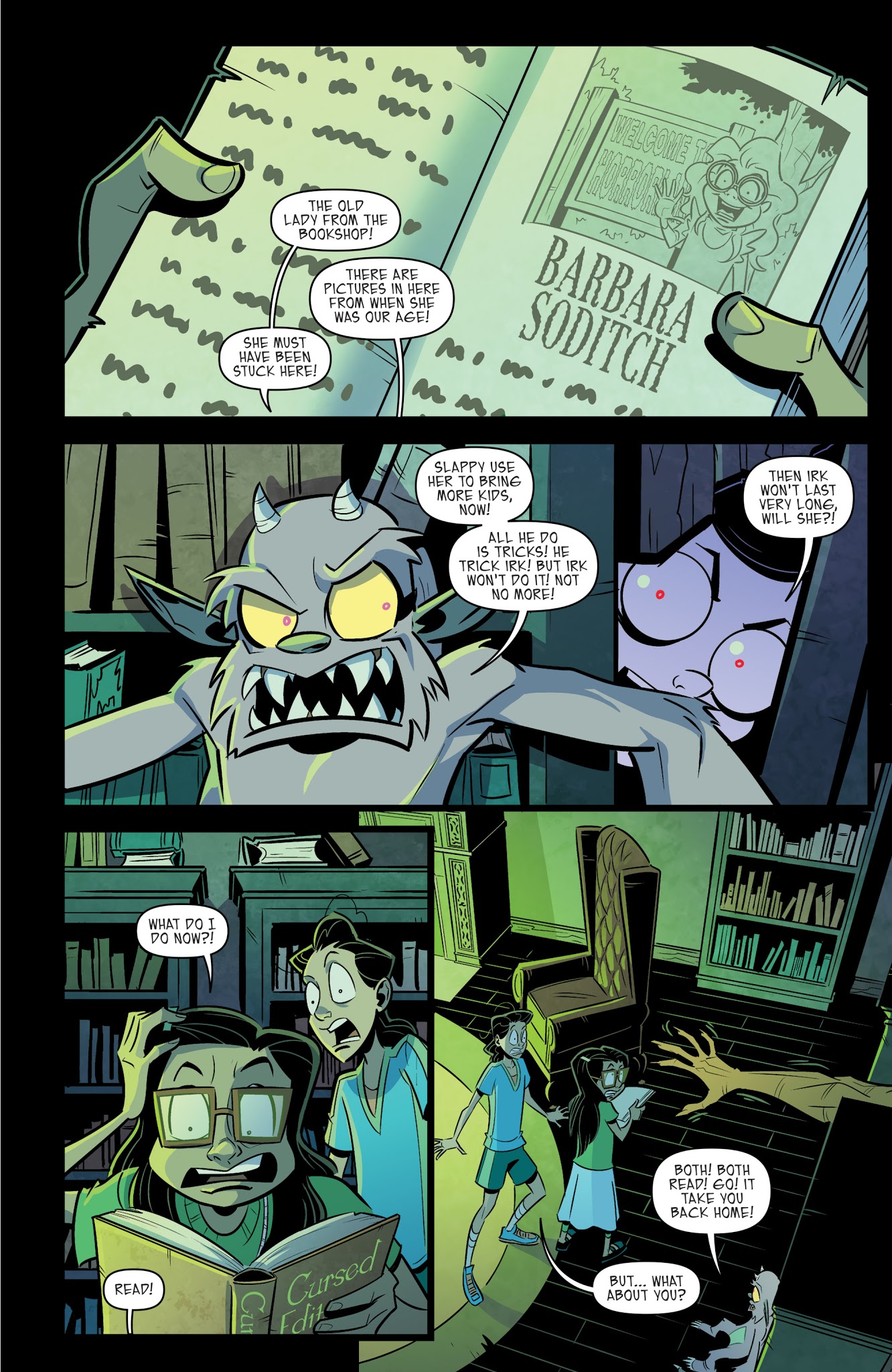 Read online Goosebumps: Monsters At Midnight comic -  Issue #3 - 17