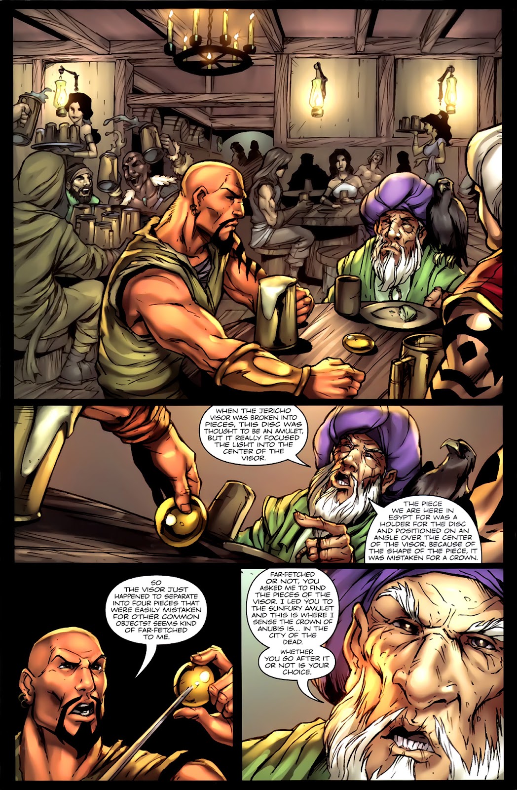 Leituras de BD/ Reading Comics: 1001 Arabian Nights: The Adventures of  Sinbad Vol.1 - Eyes of Fire