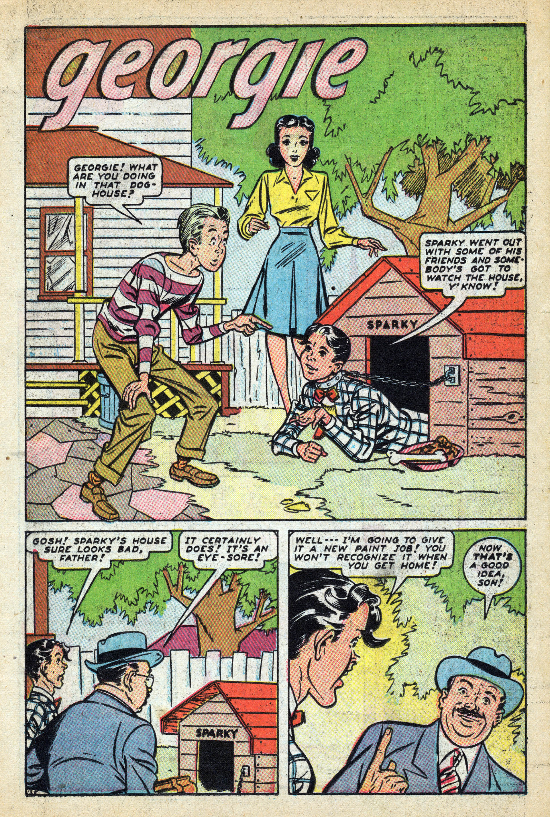 Read online Georgie Comics (1945) comic -  Issue #2 - 19