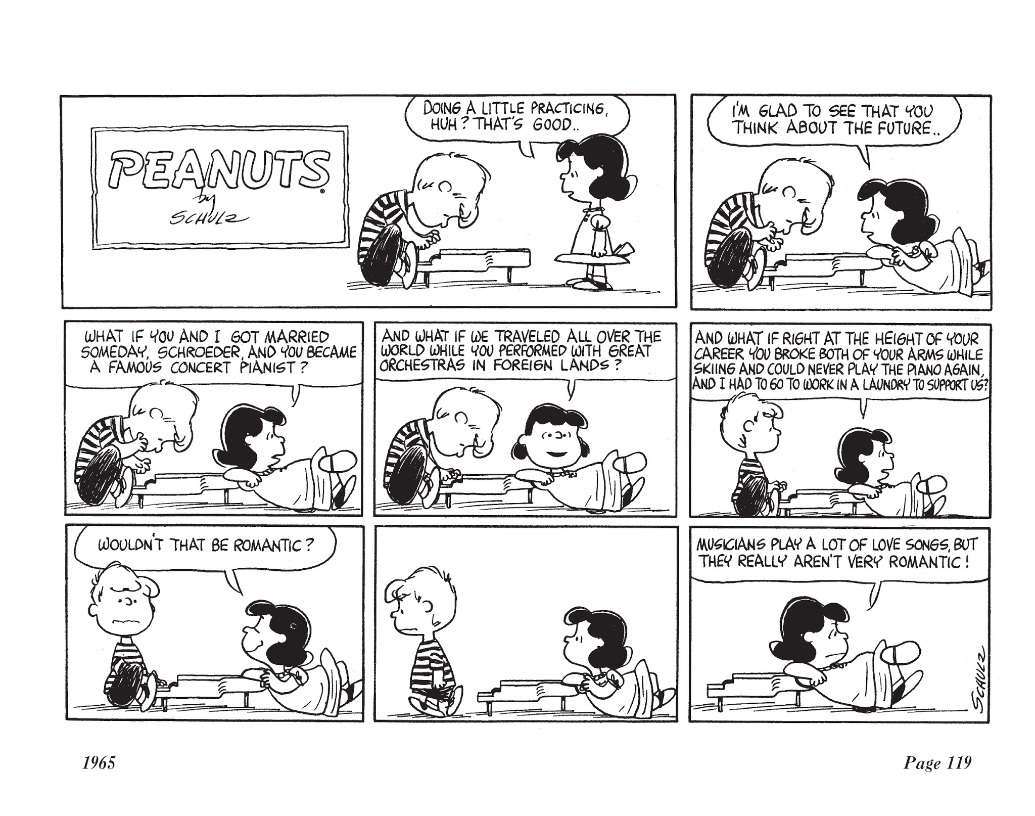 Read online The Complete Peanuts comic -  Issue # TPB 8 - 131