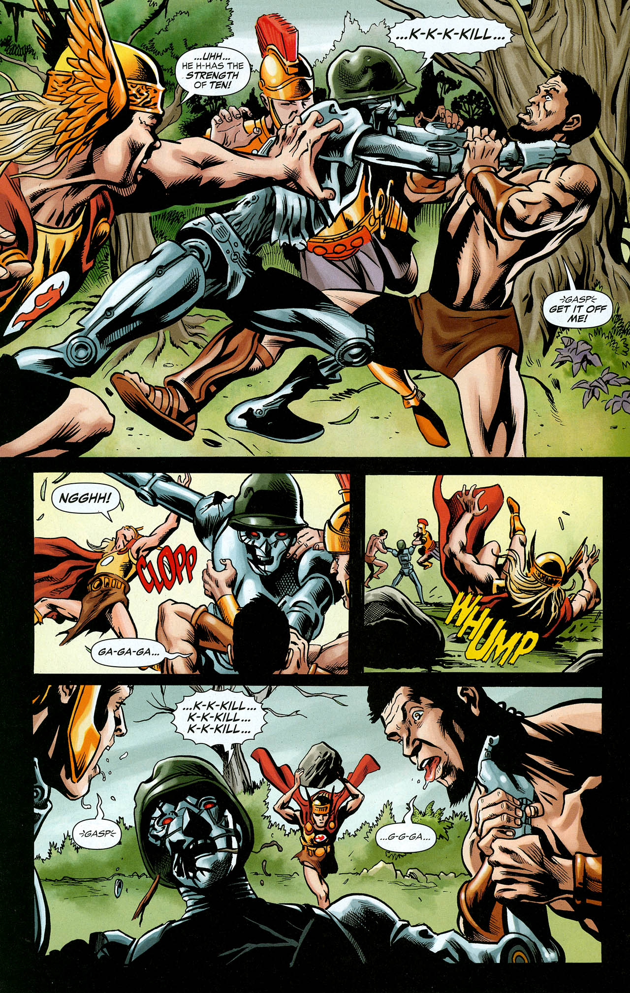 Read online The War That Time Forgot comic -  Issue #4 - 11