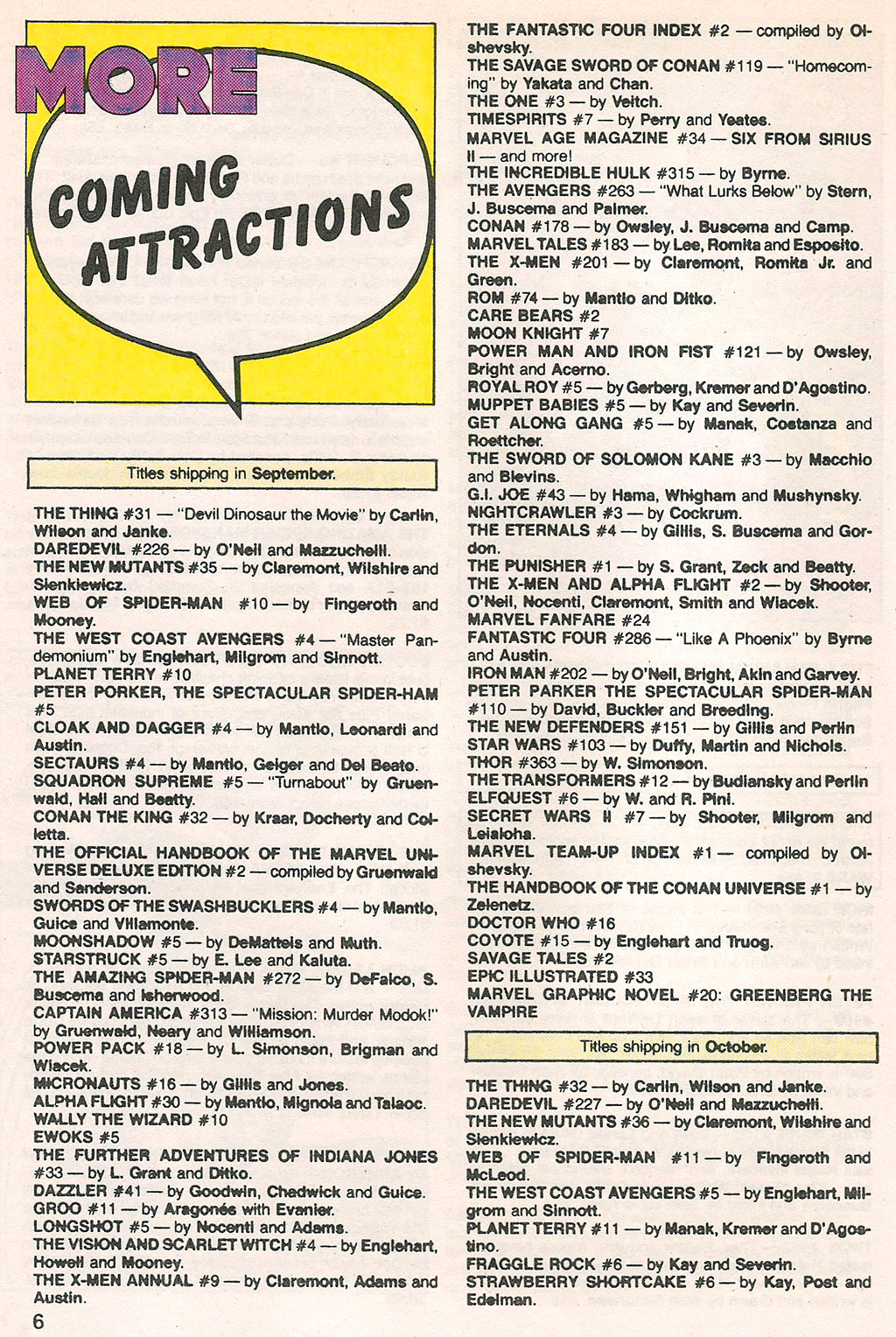 Read online Marvel Age comic -  Issue #32 - 8