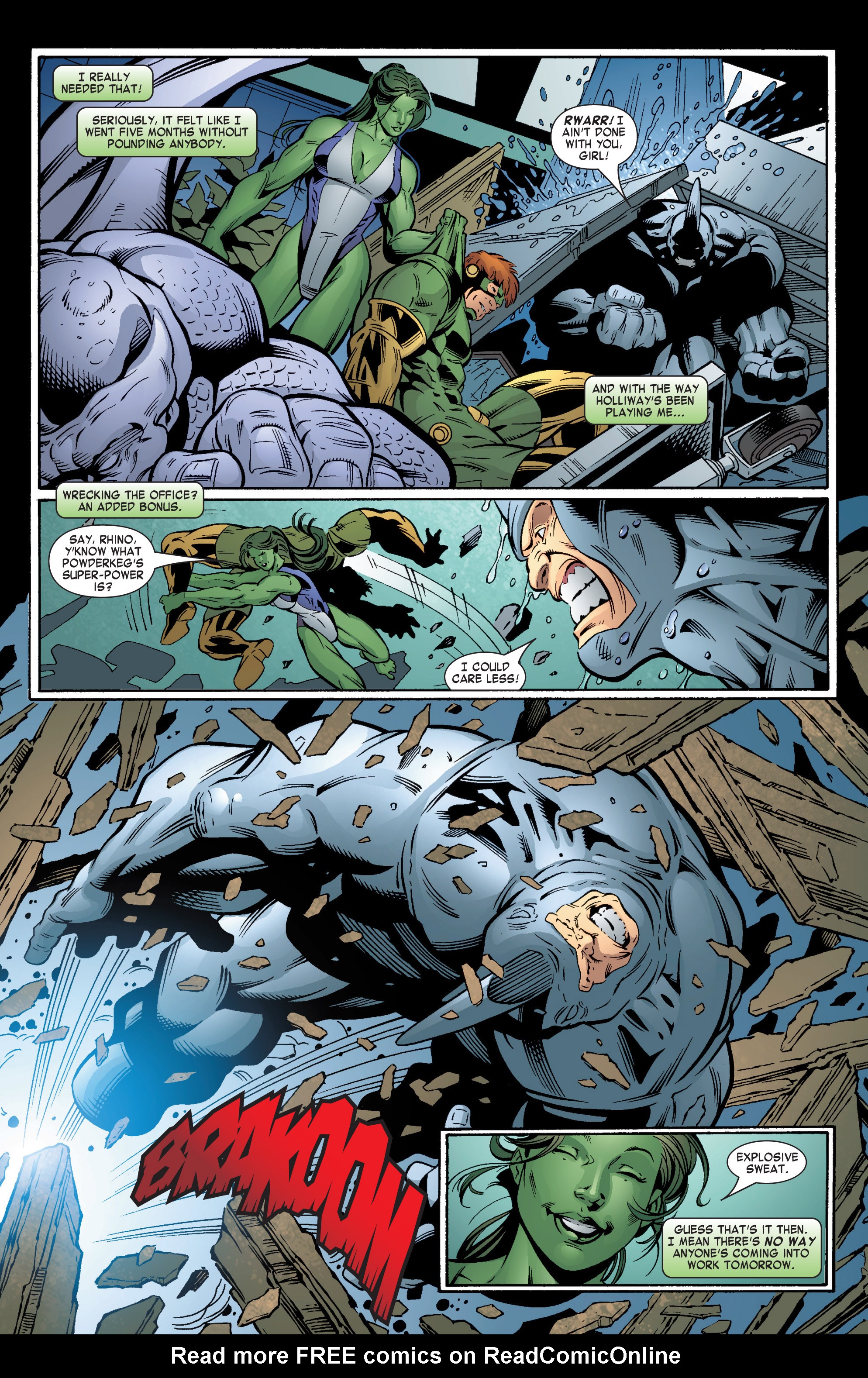 Read online She-Hulk (2004) comic -  Issue #6 - 21